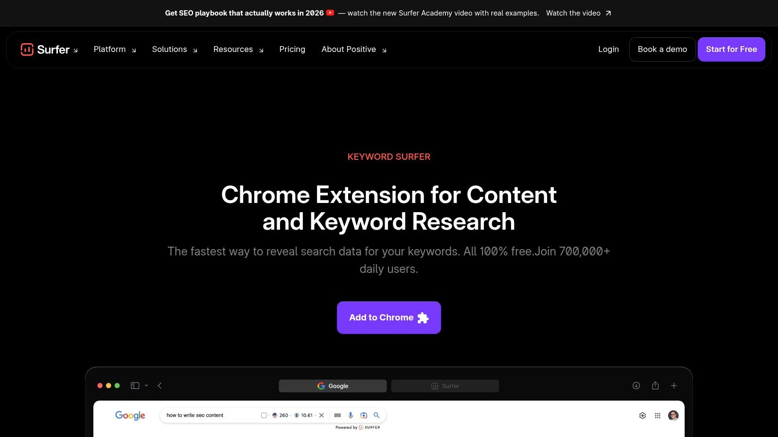 Keyword Surfer (by Surfer)
