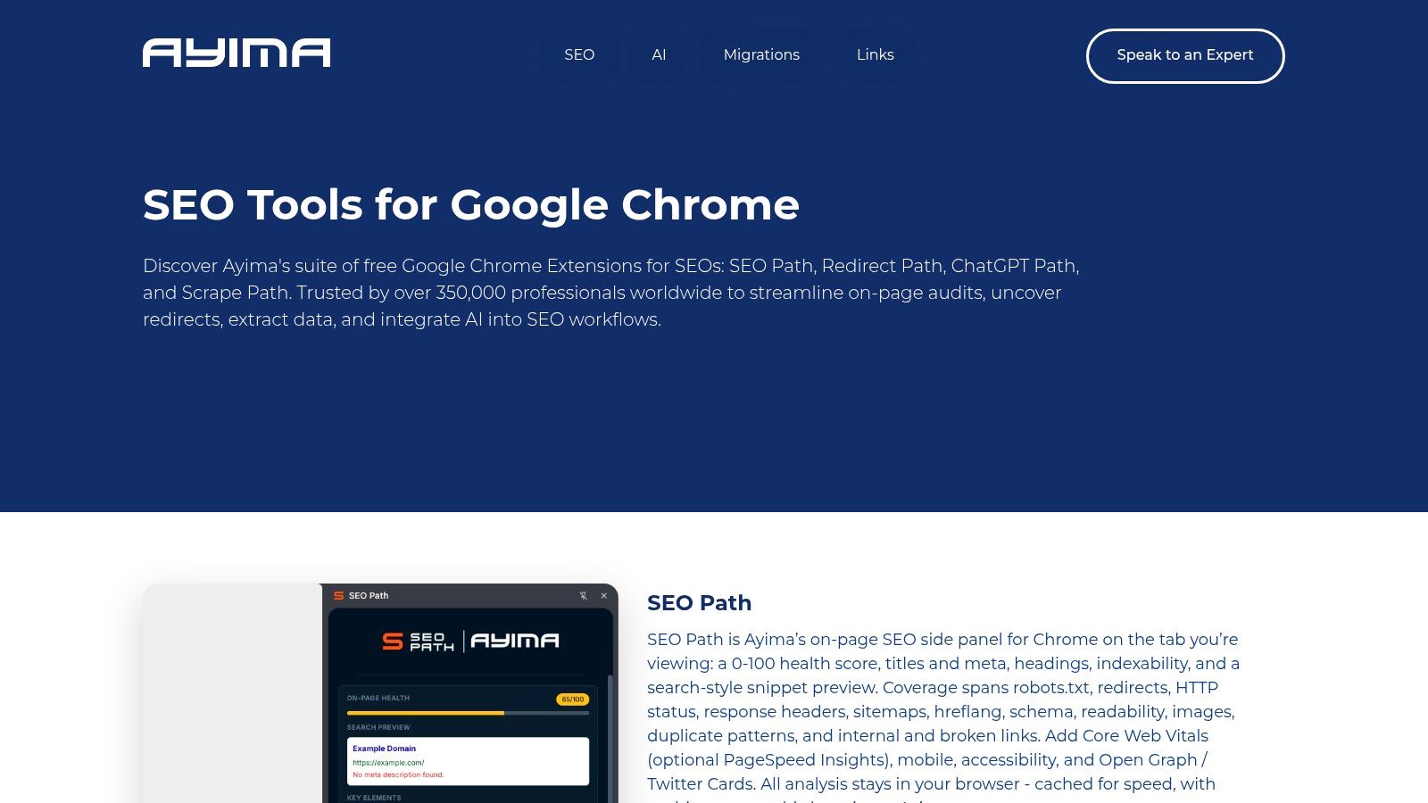 Ayima Redirect Path
