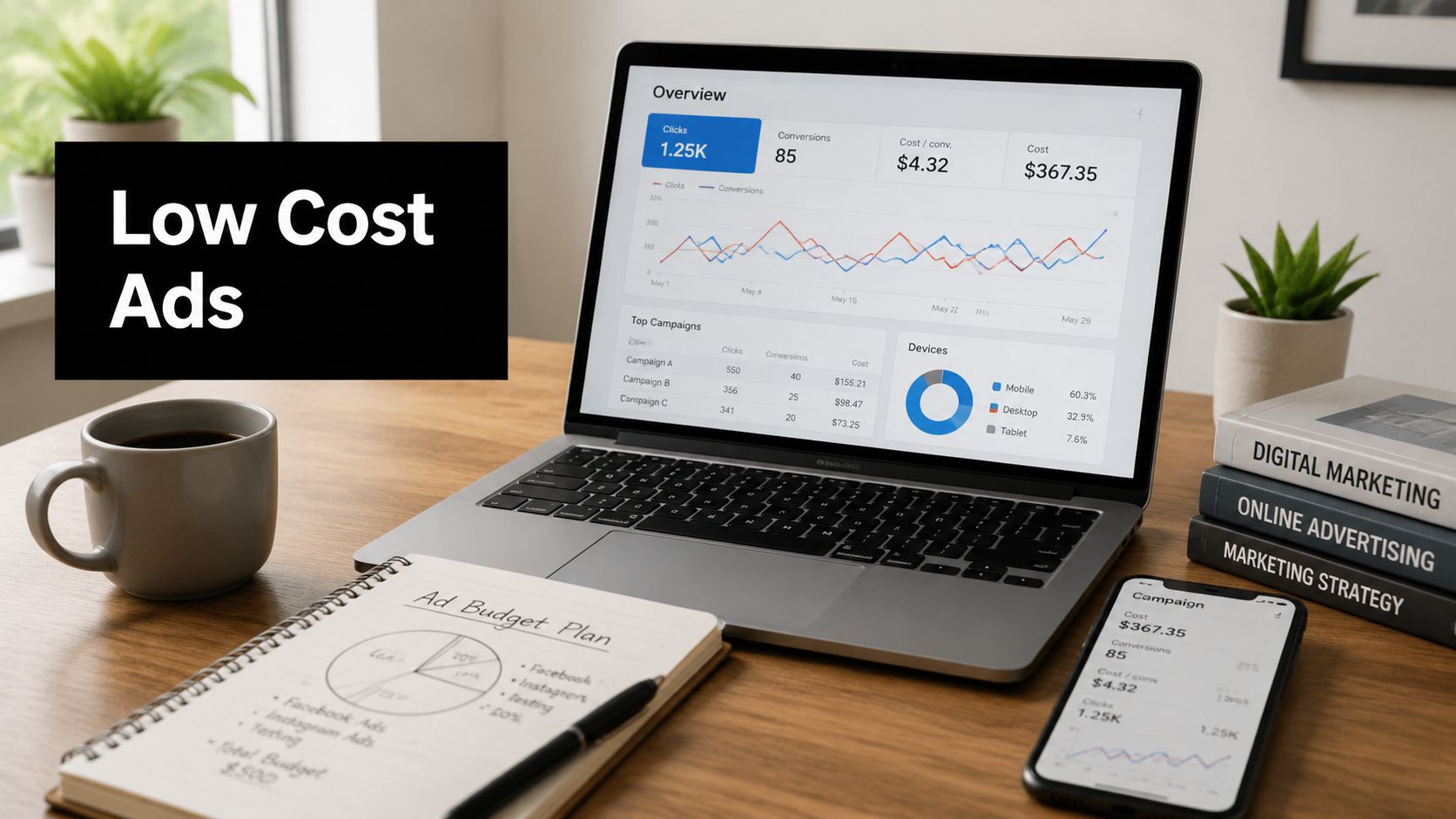 Unlock Growth with Low Cost Online Advertising