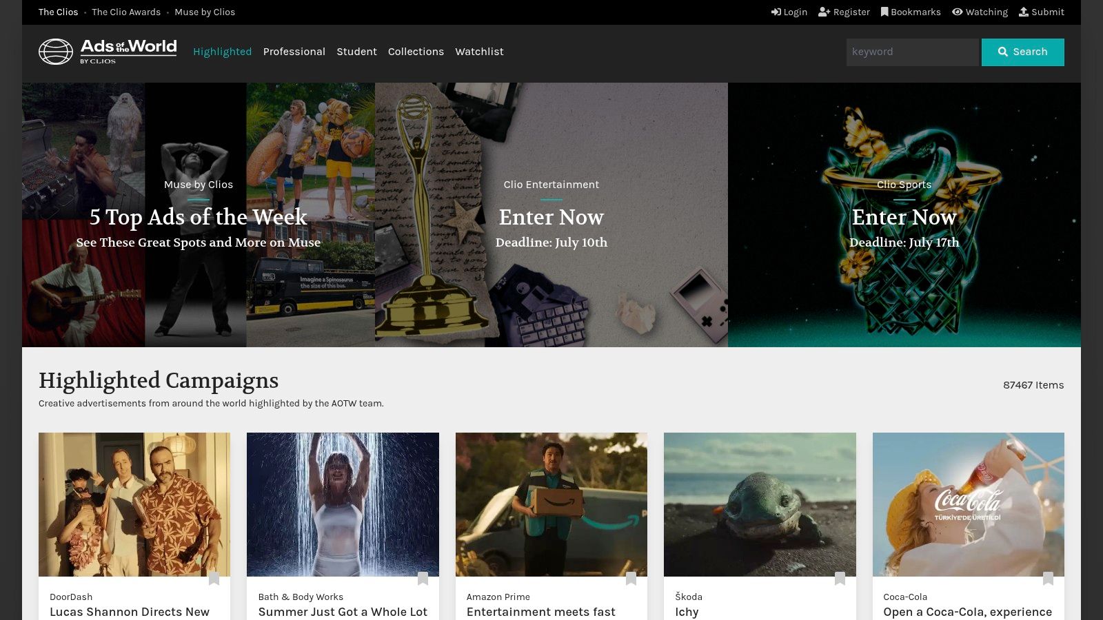 Ads of the World (Clio Network)