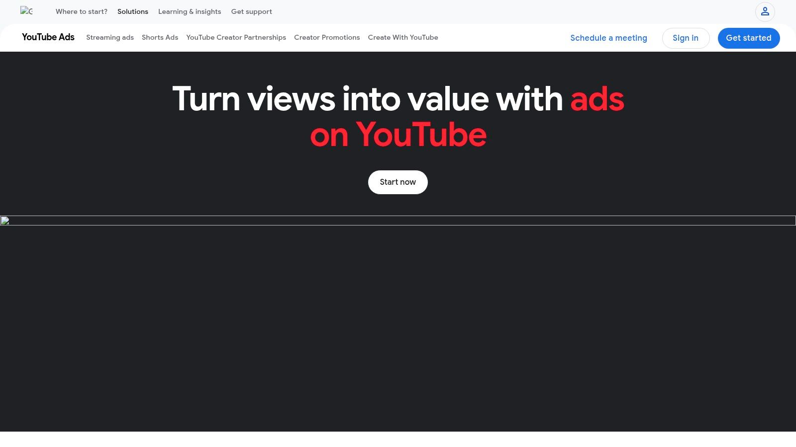 YouTube Ads via Google Ads