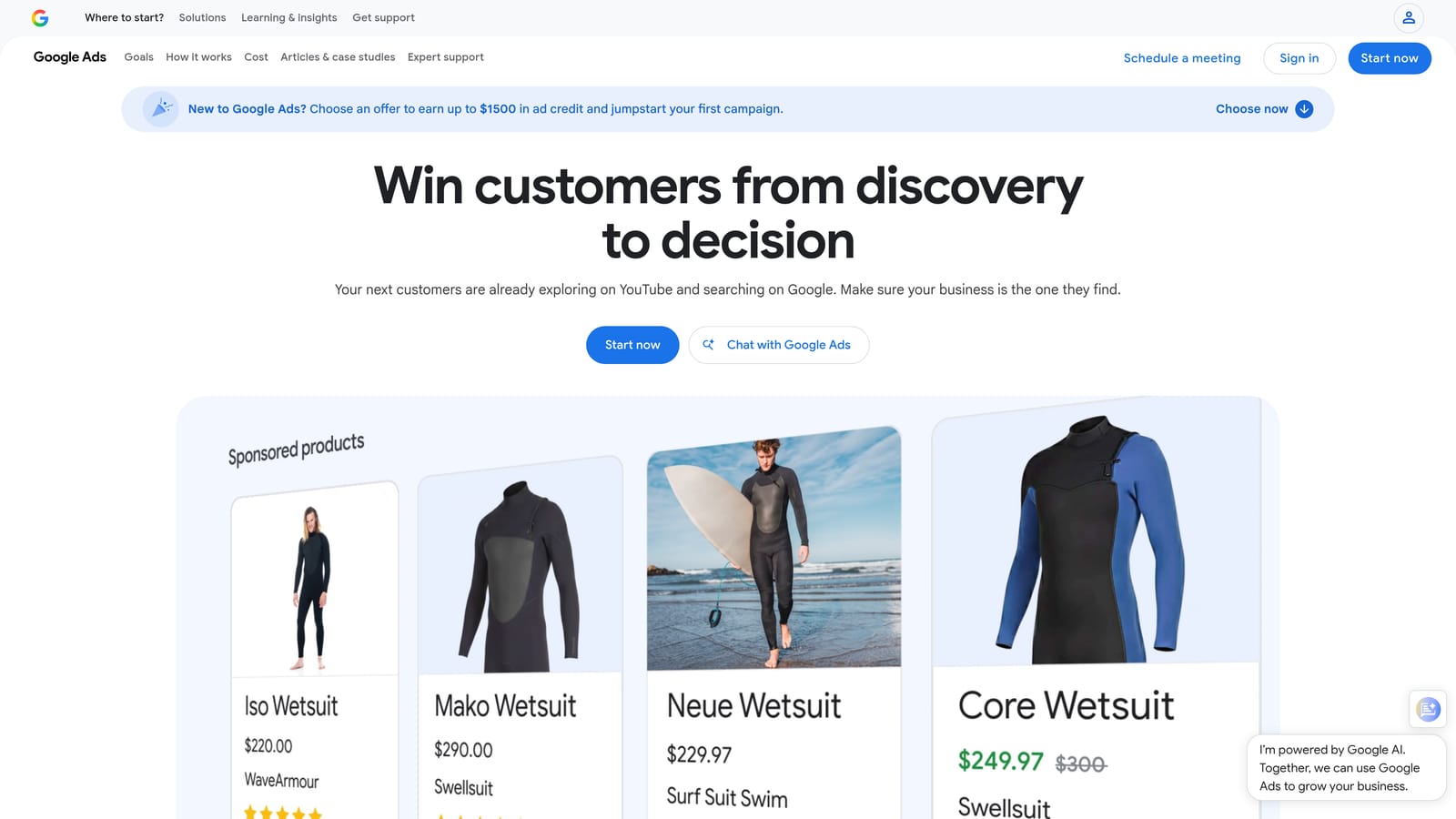 Screenshot of Google Ads Keyword Planner website
