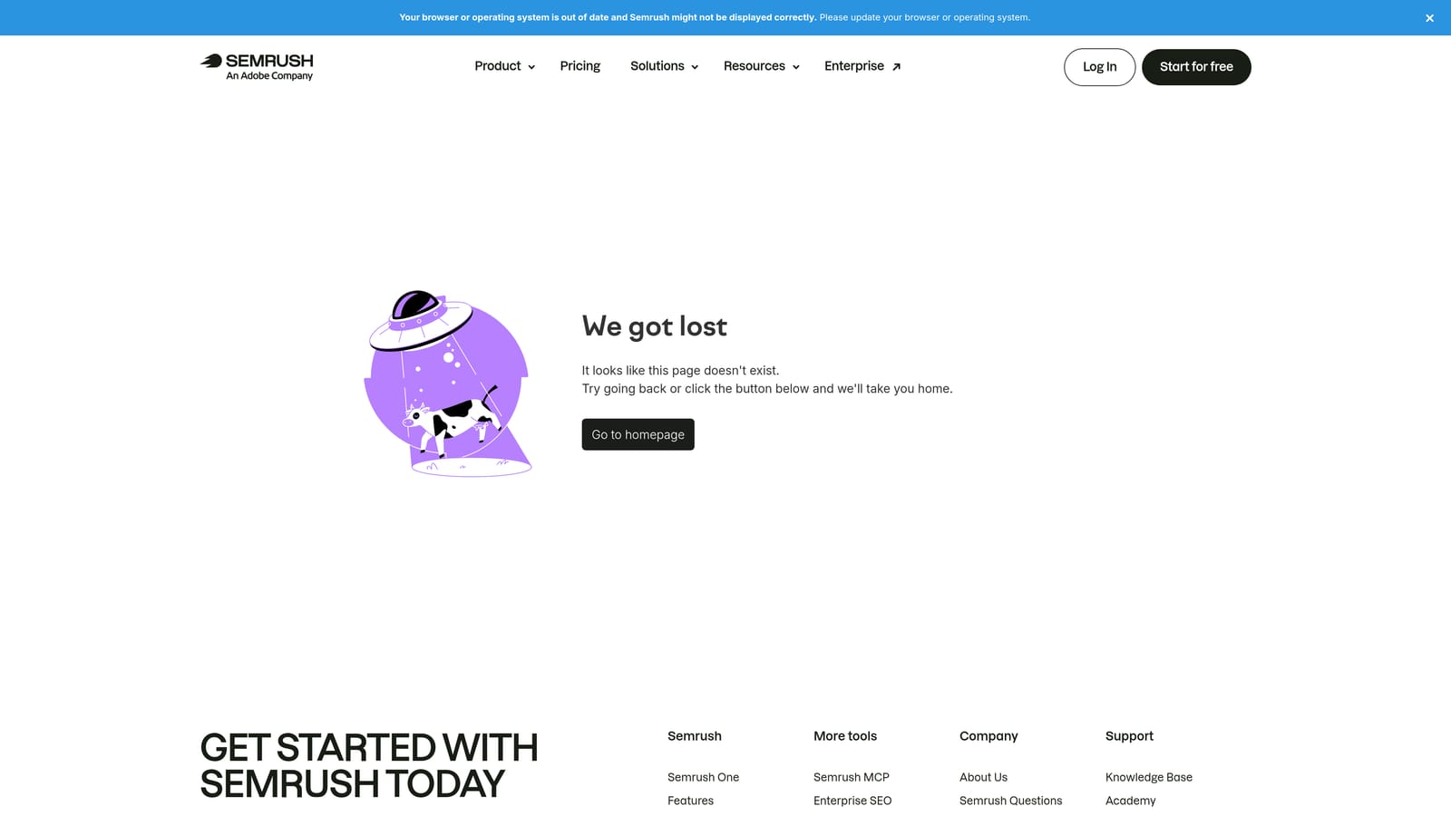 Screenshot of Semrush PPC Toolkit website