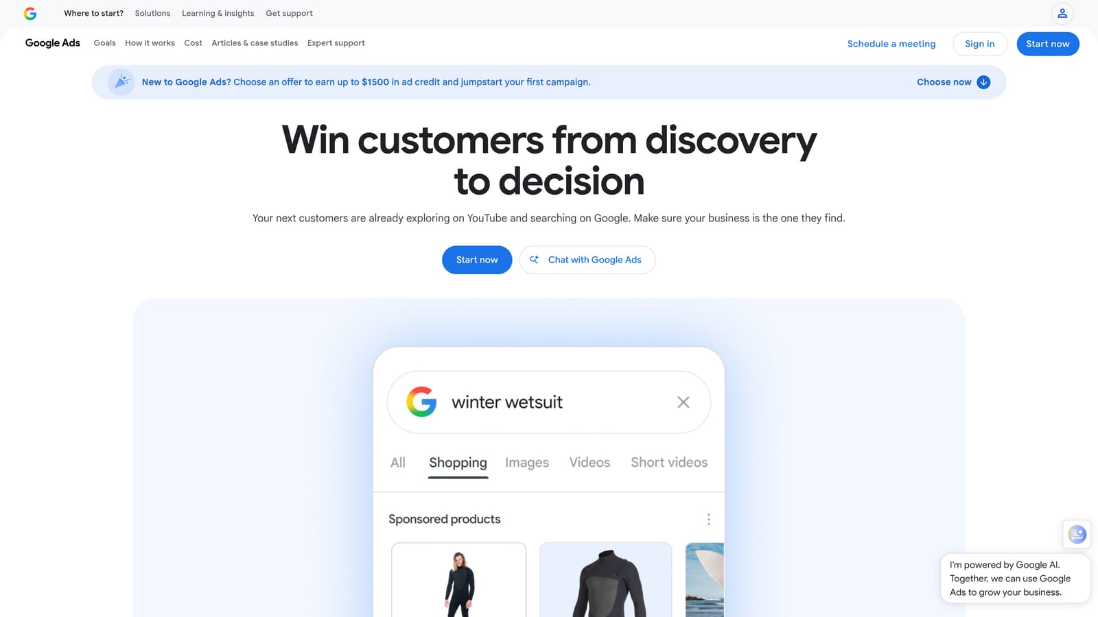Screenshot of Google Ads Scripts website