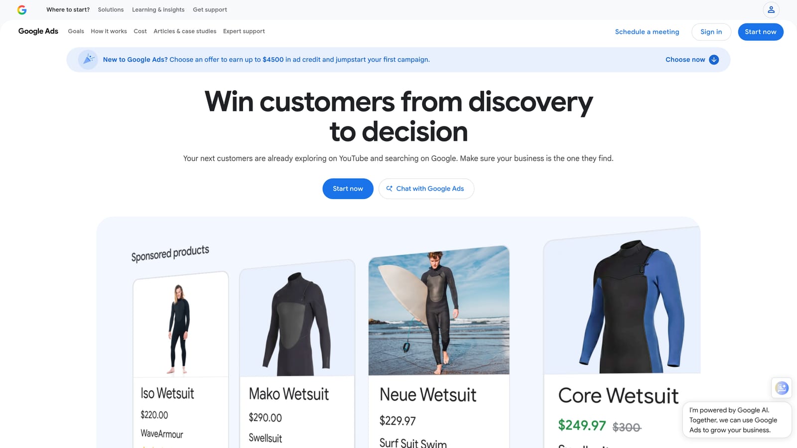 Screenshot of Google Ads Scripts and Automated Rules website