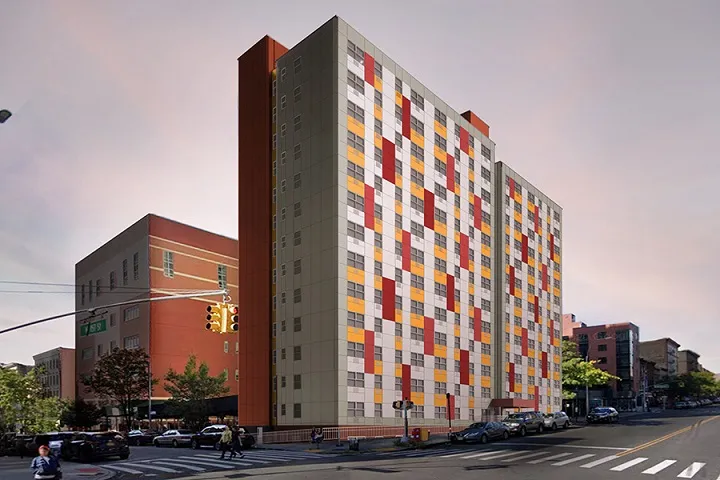Long-lasting, low-maintenance bathroom solutions for public housing at 1970 Marshall plaza ABM, NYC by Bath Fitter Commercial Solutions.
