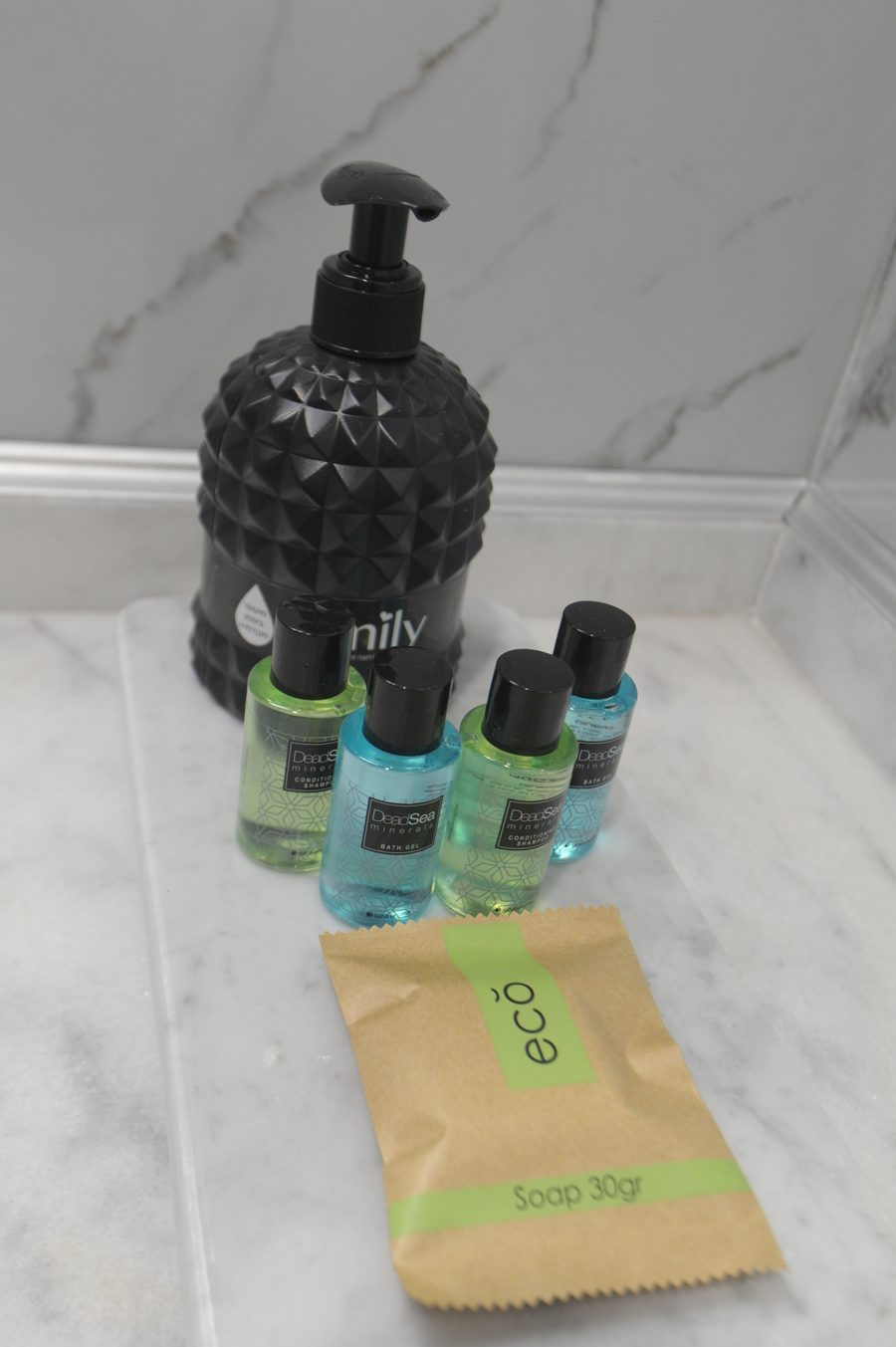 פרטי החדר במלון הברון