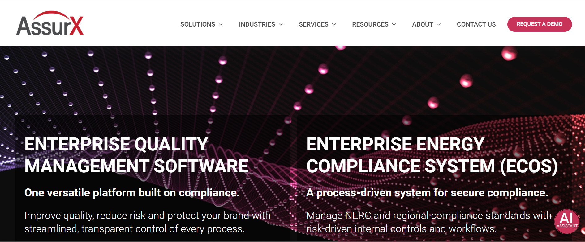 Assurx is one of the best software for ISO 9001 certification to keep quality and safety on track.