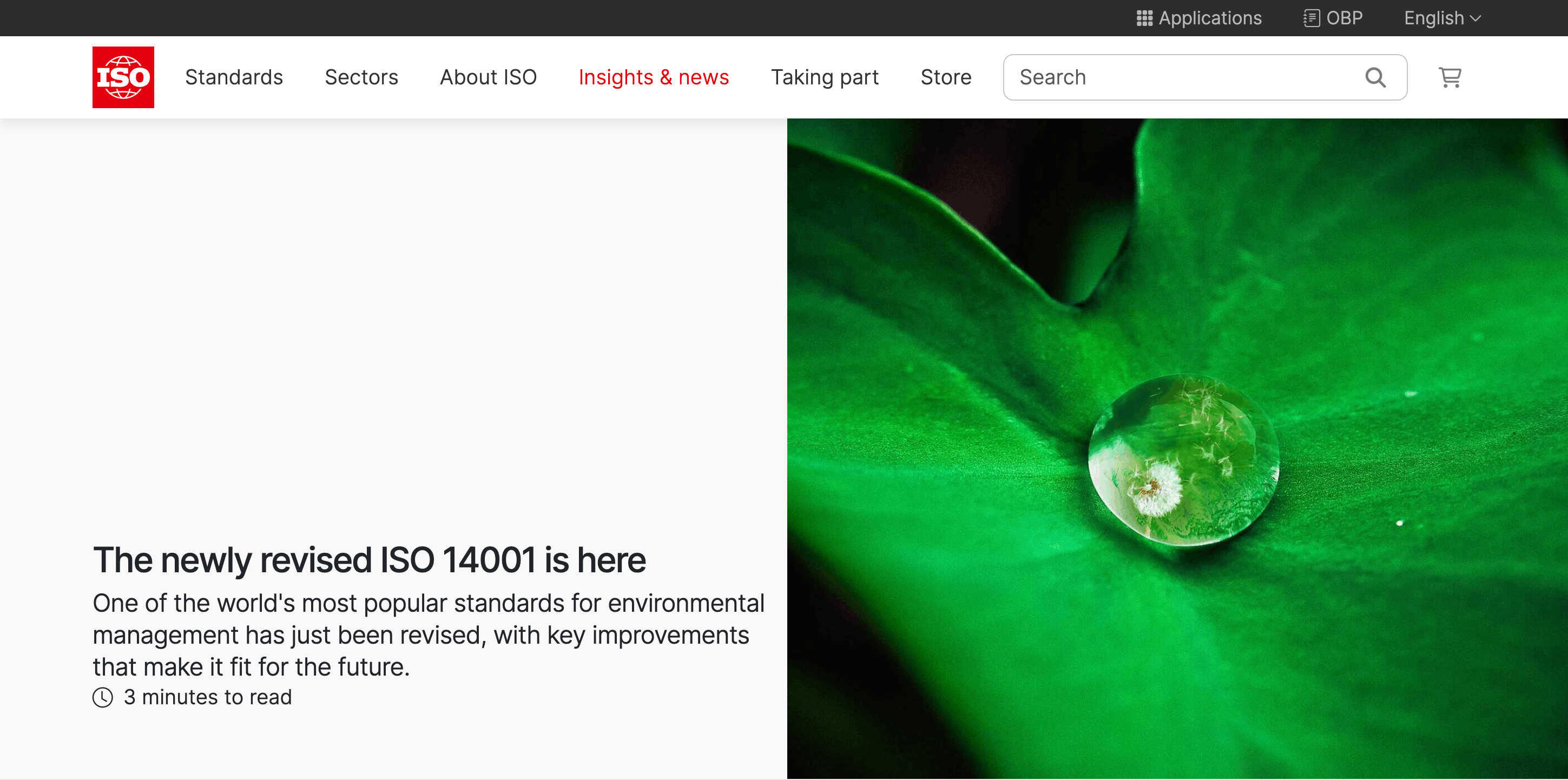 ISO 14001:2015 standard explanation and ISO 14001 environmental management system overview.