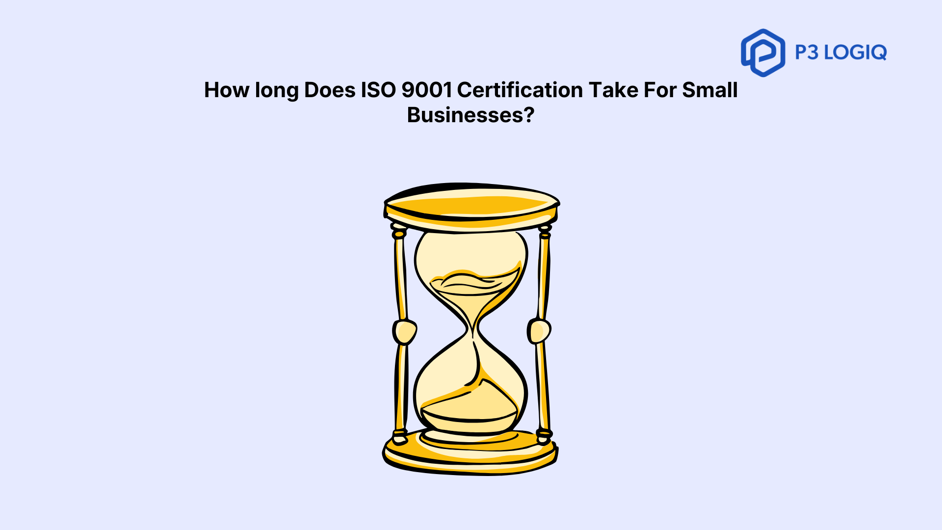ISO 9001 certification duration for small businesses explained.