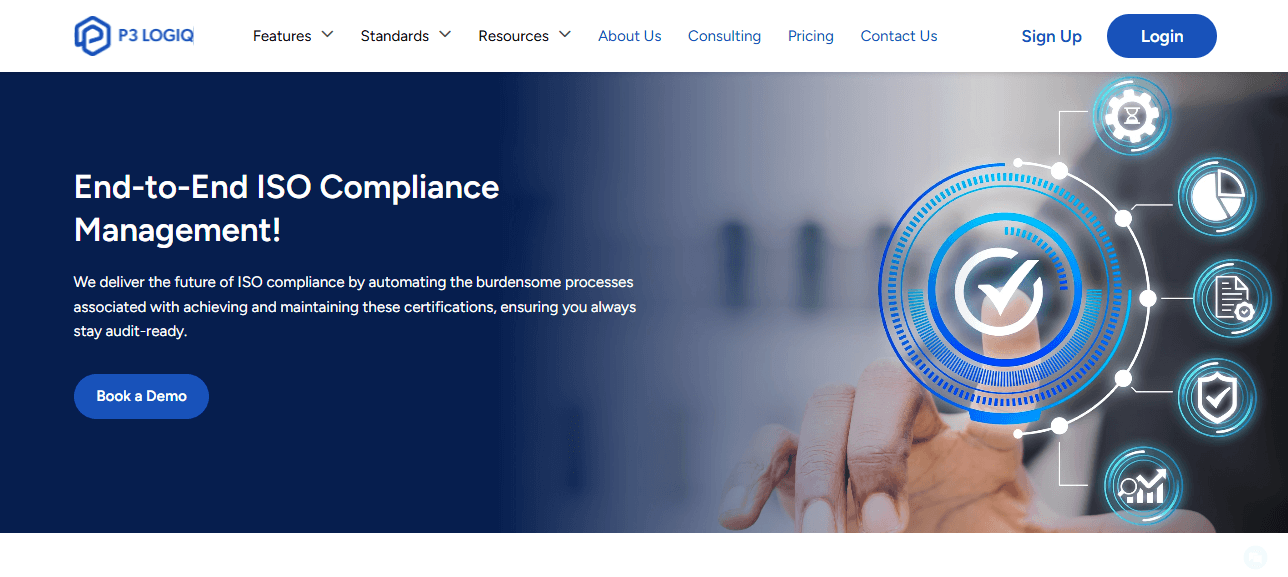 Best ISO compliance software tools for ISO certification and risk management systems.