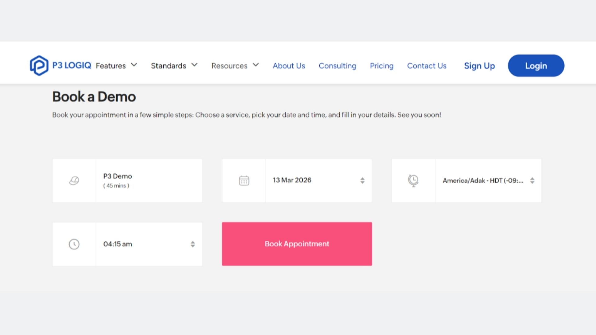 By booking a personalized demo with P3 LogiQ, you will get complete guidance on how ISO 9001 certification can work for your business.