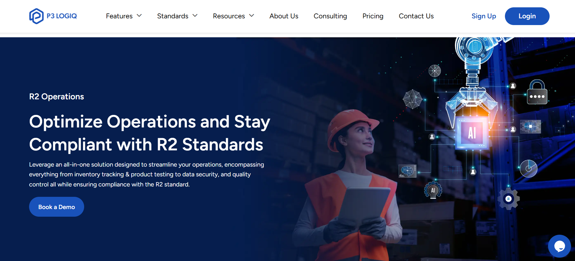 R2 operations management solution by P3 LogiQ is an alternative to Qualio software for compliance programs.