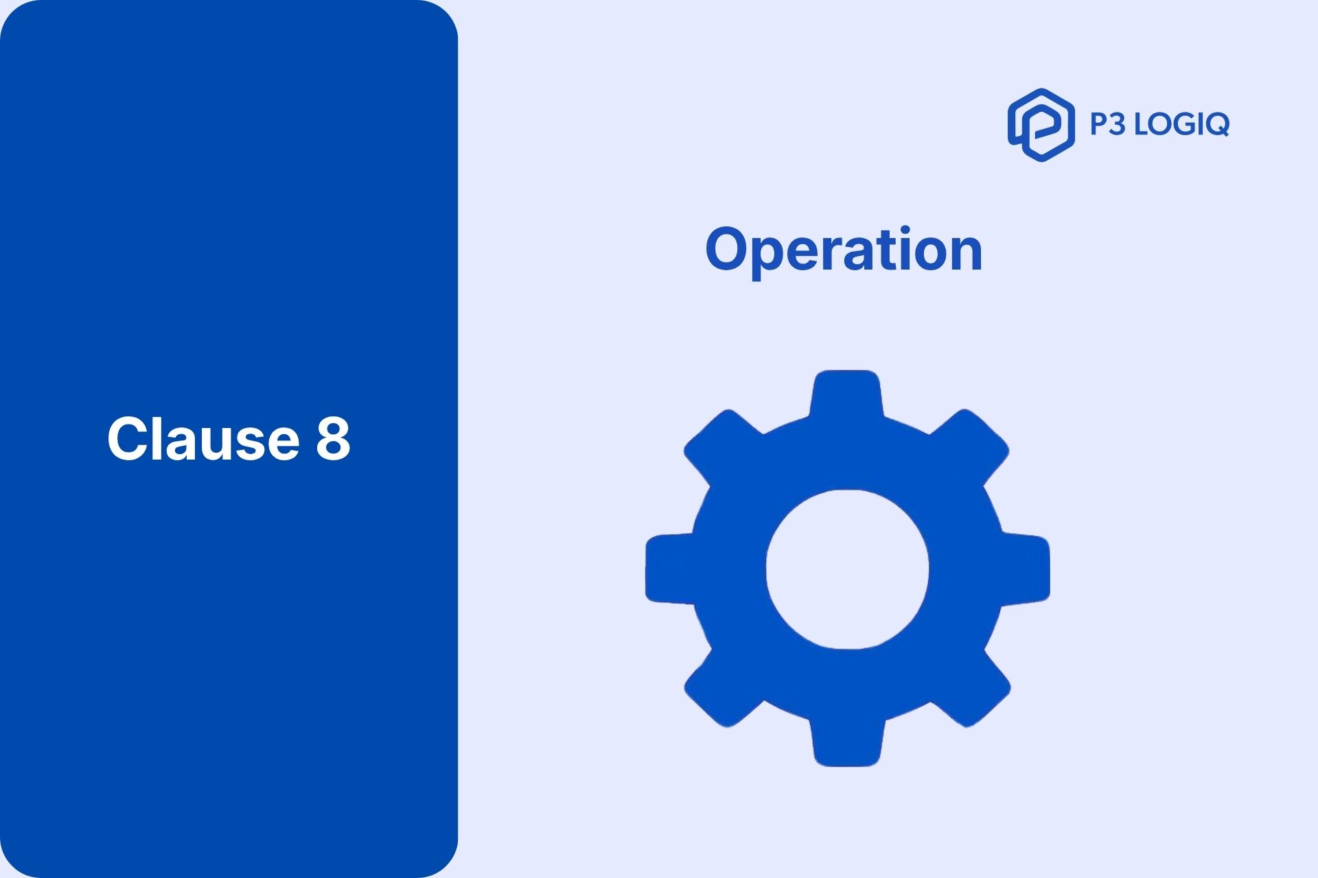 ISO 45001 checklist for operational controls and workplace safety requirements.