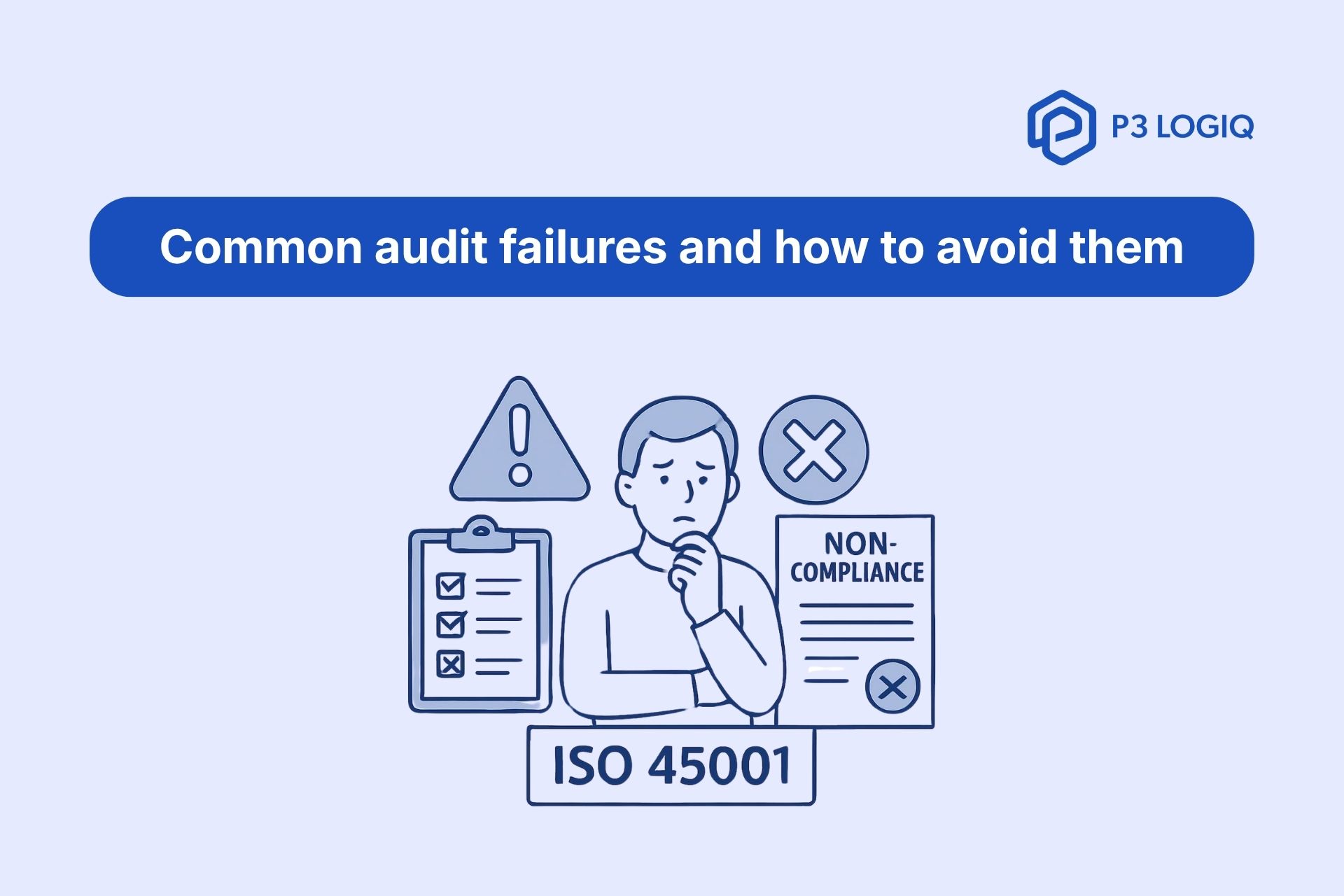 ISO 45001 audit checklist for identifying compliance gaps and audit risks.