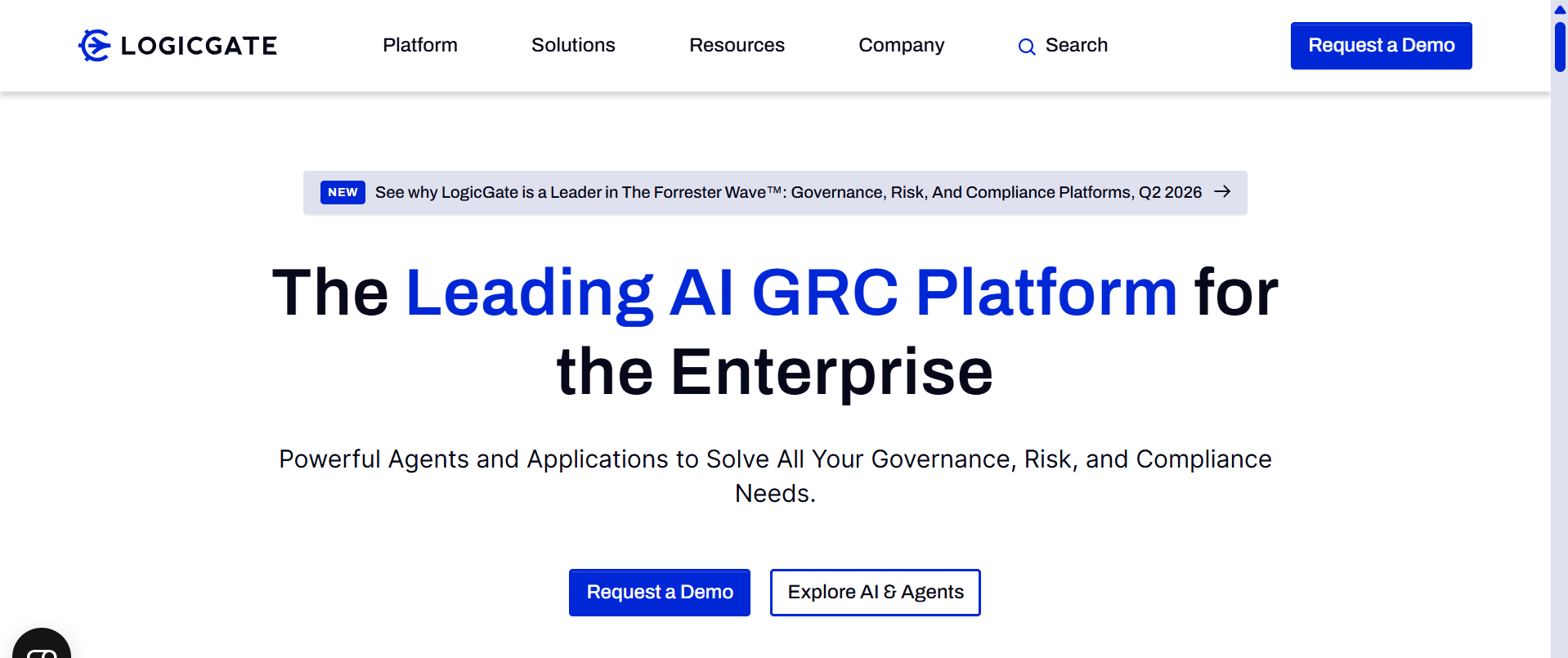 LogicGate is one of the top Scrut alternatives & competitors for GRC and compliance management.