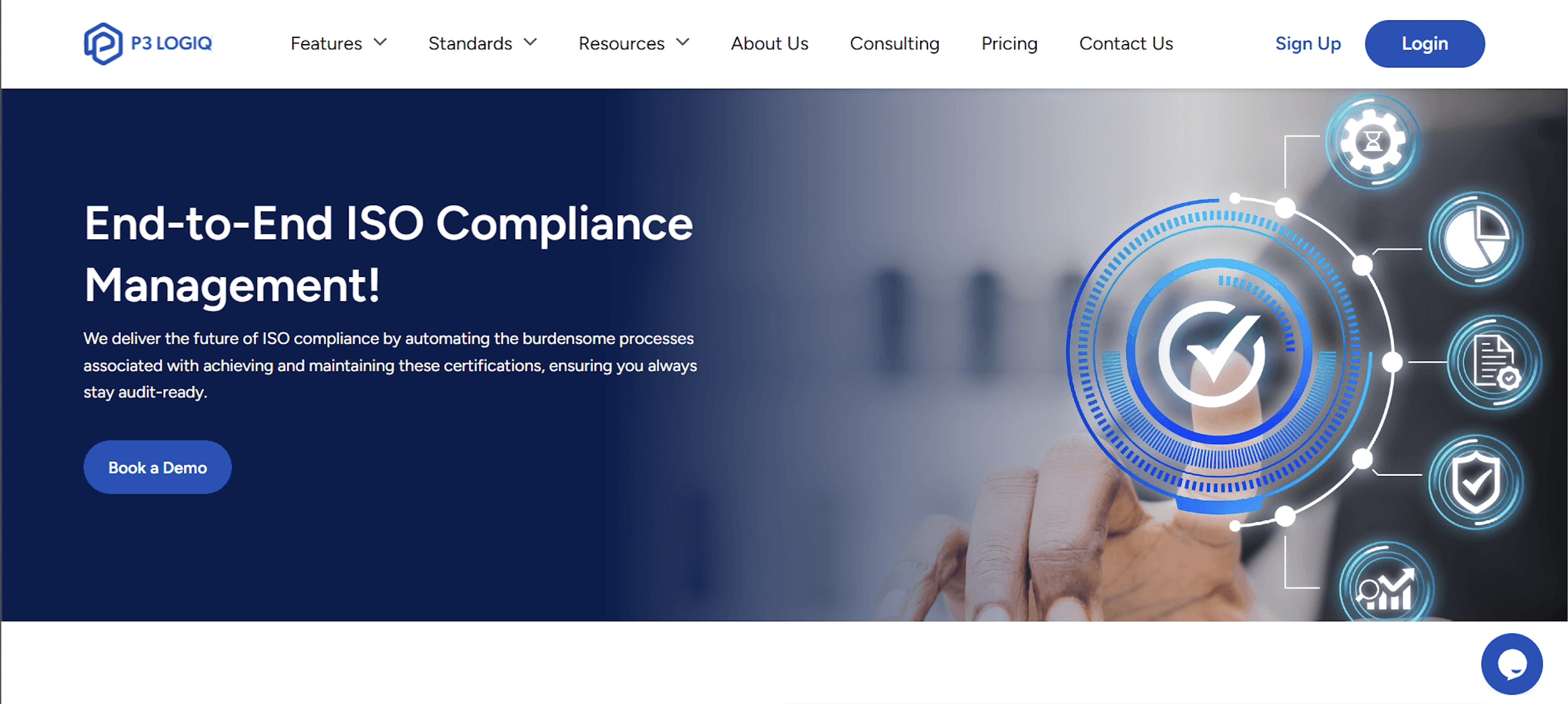 P3 LogiQ’s ISO 9001 healthcare quality management platform helps organizations manage compliance, audits, and certification requirements in one system