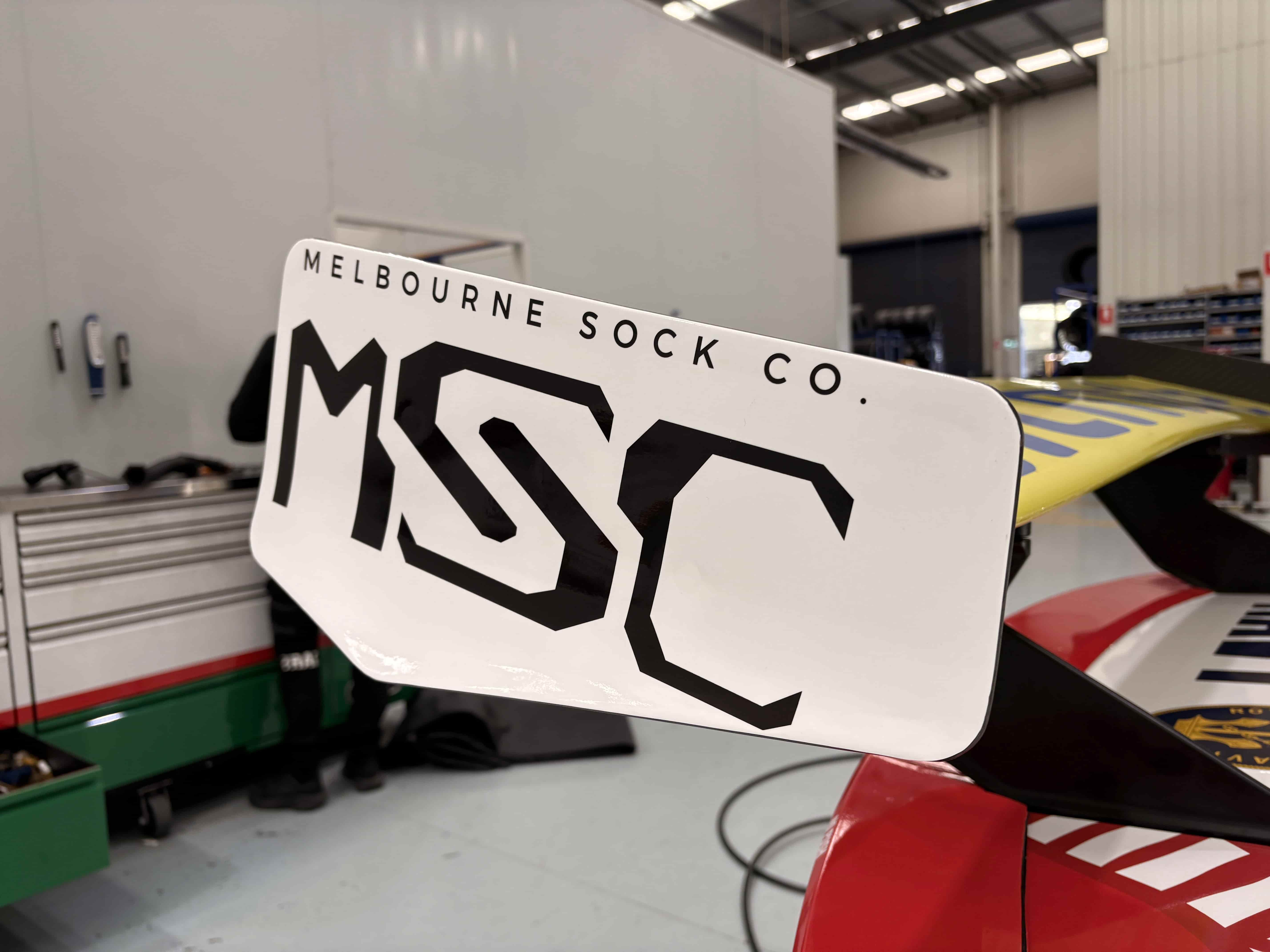 TICKFORD RACING PARTNERS WITH MELBOURNE SOCK CO.