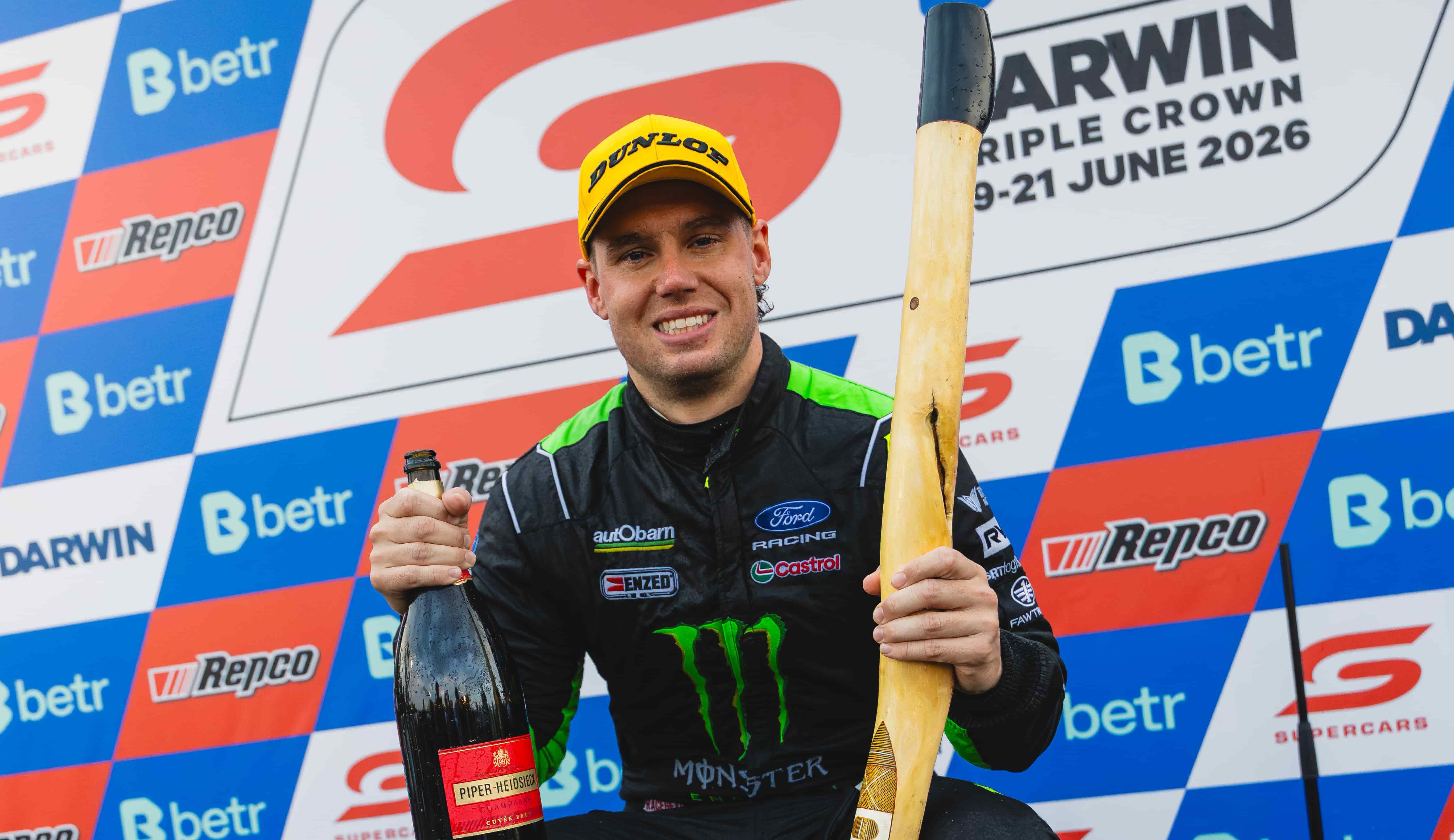 Waters returns to the top step - Darwin Day 1