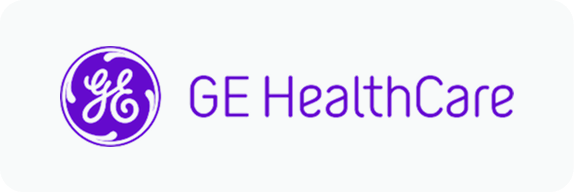 GE HealthCare logo.