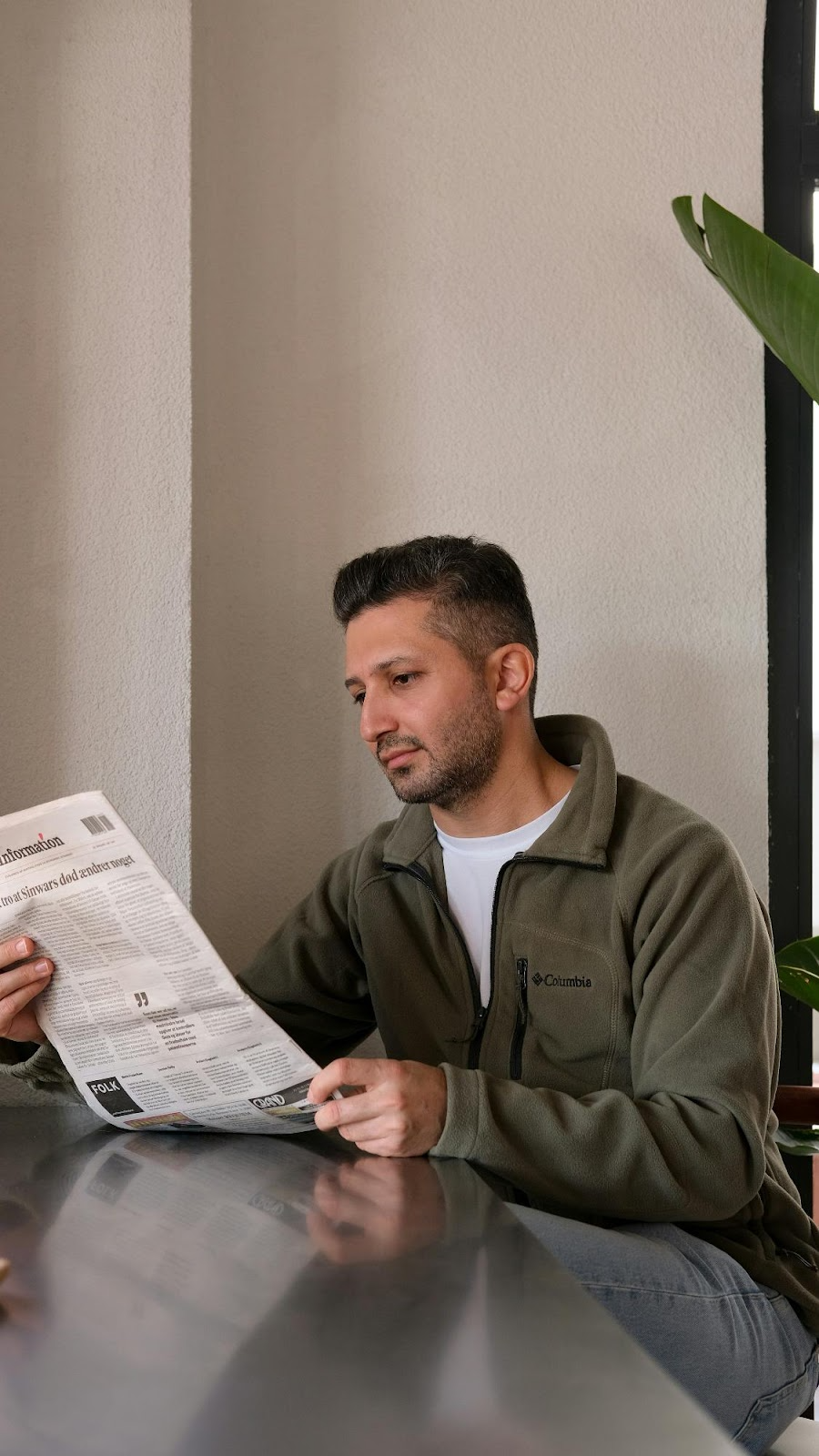 Technician consulting with a homeowner about HVAC options