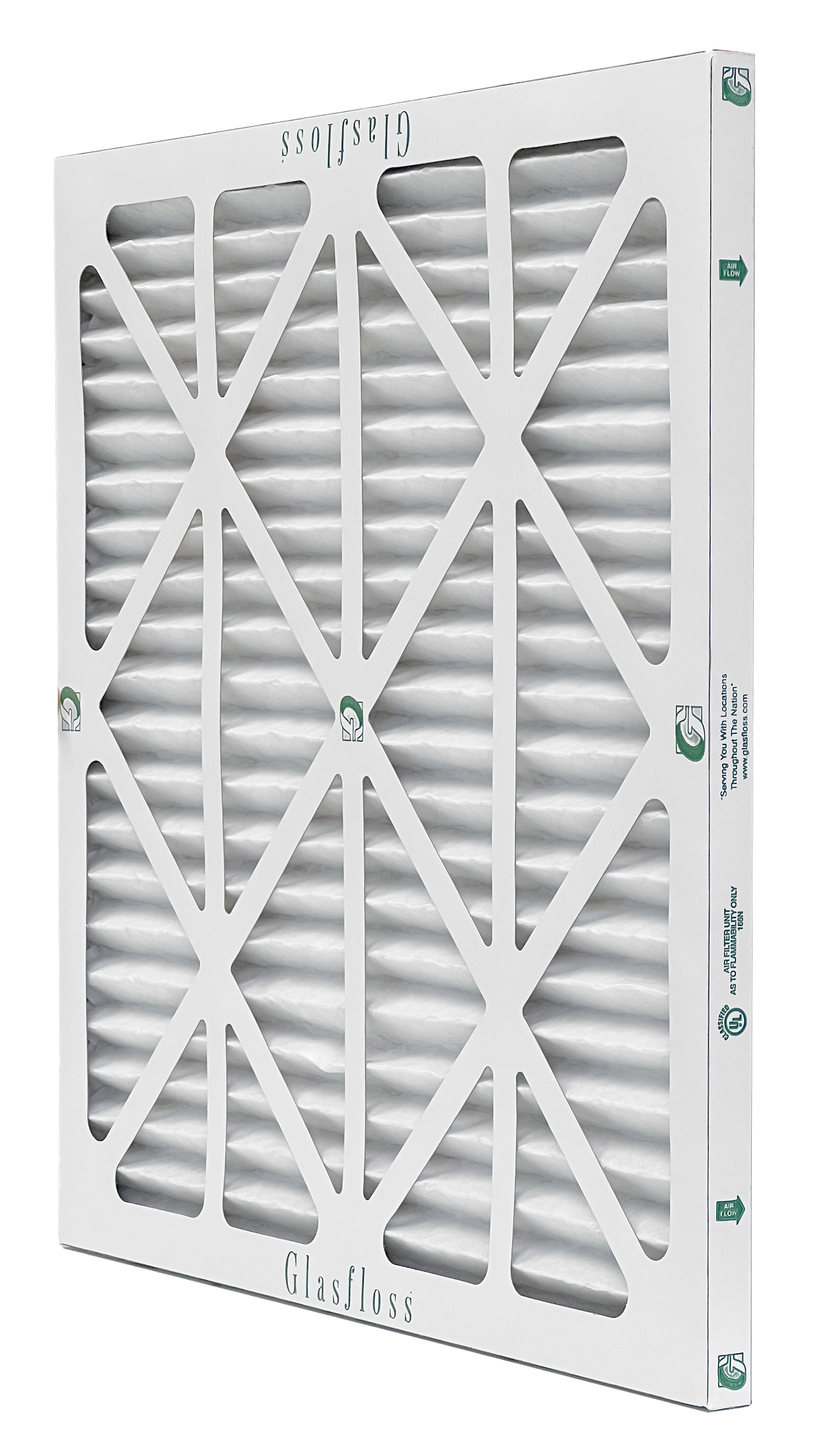 Glasfloss ZLP16251 16x25x1 MERV 10 Air Filter