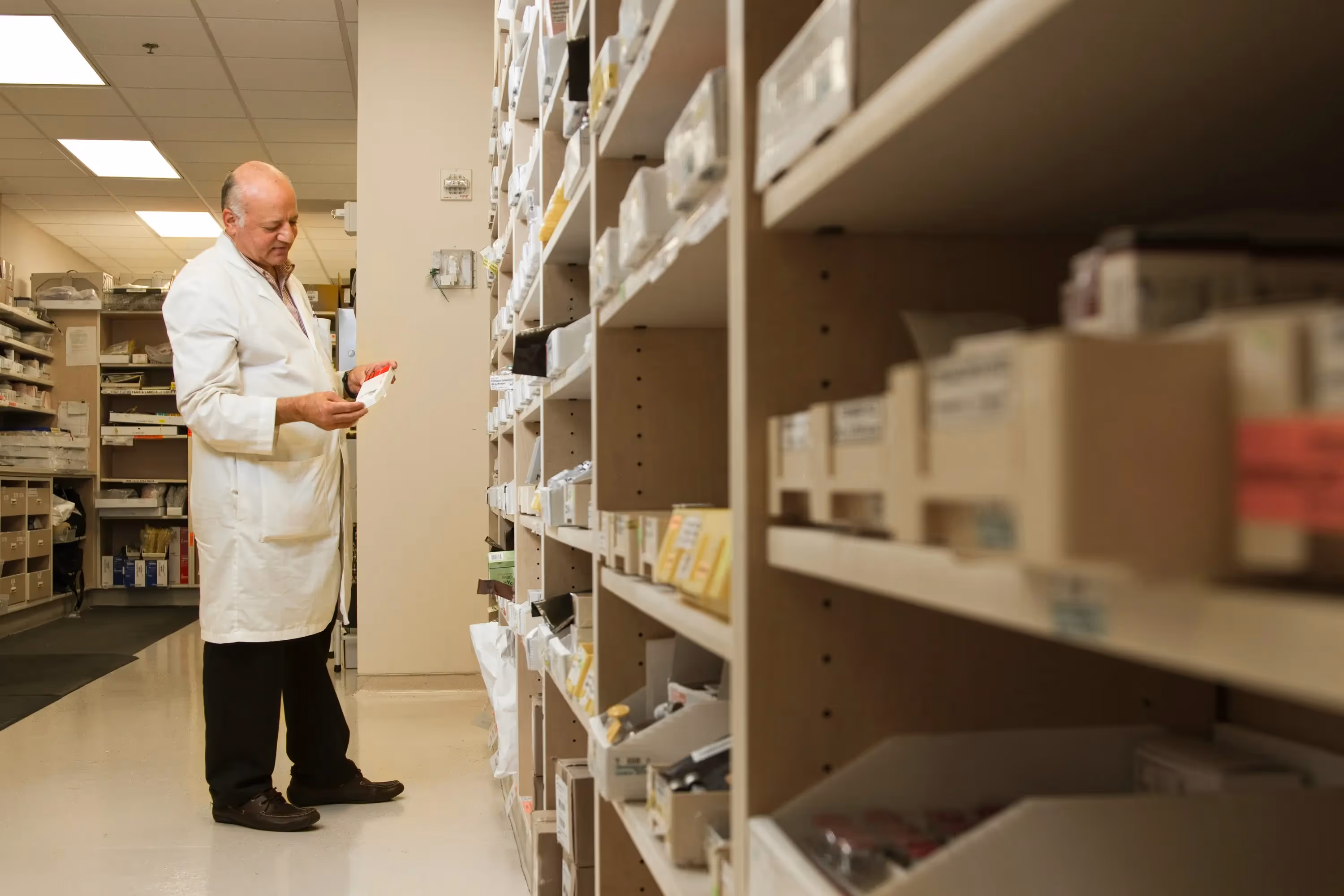 Pharmaceutical company implementing ESG strategies to enhance sustainability and governance.