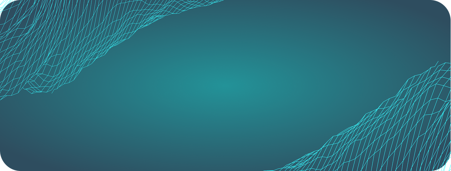 Blue background with geometric patterns