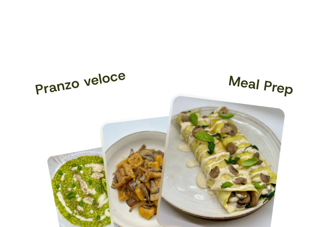 Piatti del ricettario Theia per pranzo veloce e meal prep