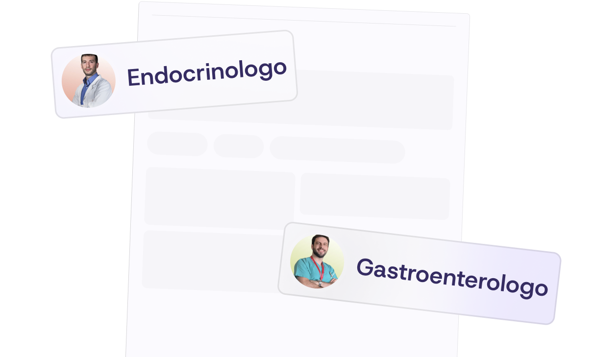 Visite specialistiche online con endocrinologo e gastroenterologo