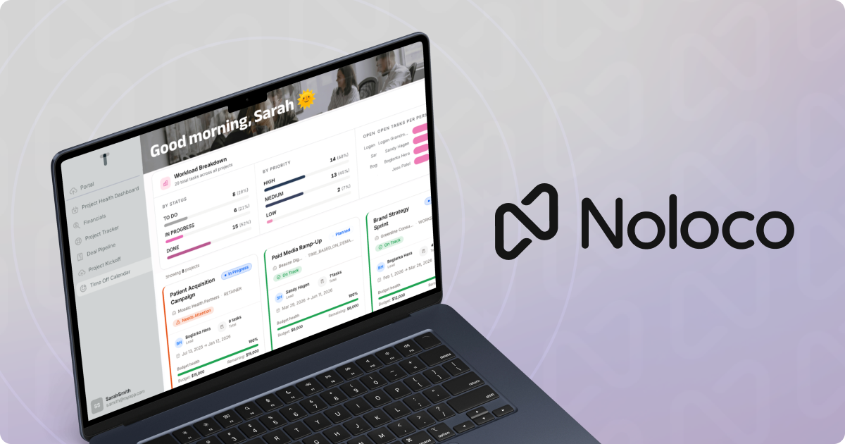 Noloco no-code portal builder