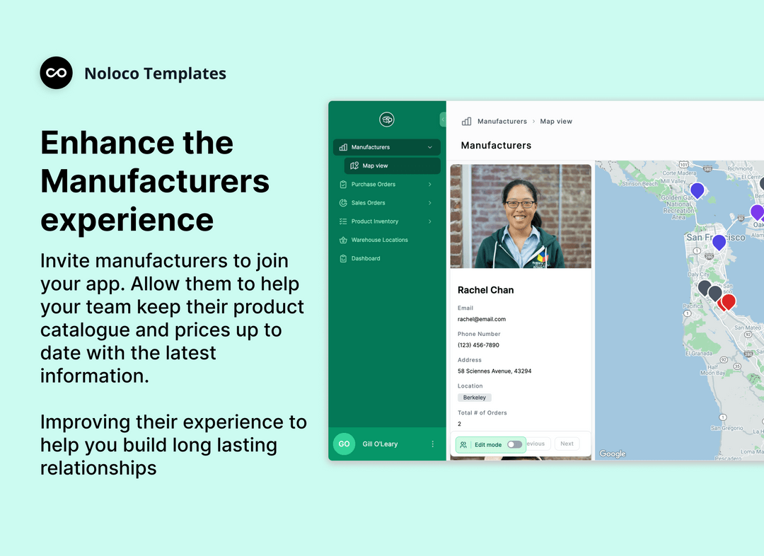 Inventory Tracking App - Noloco Templates