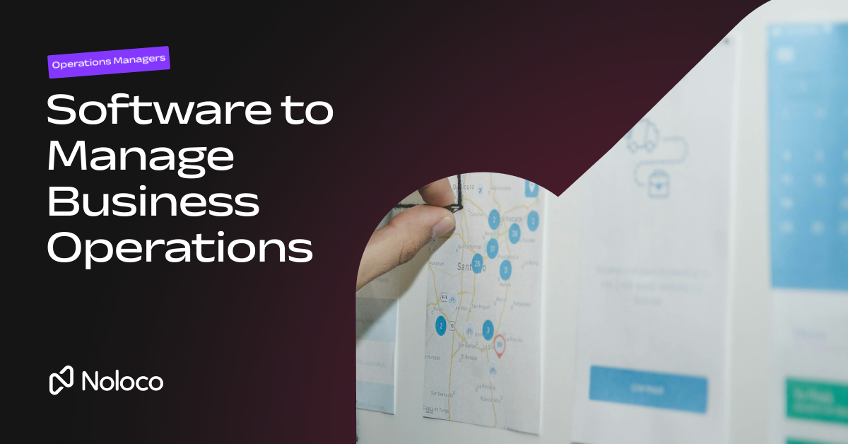 Software to Manage Business Operations