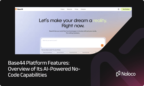 Base44 Platform Features: Overview of Its AI-Powered No-Code Capabilities