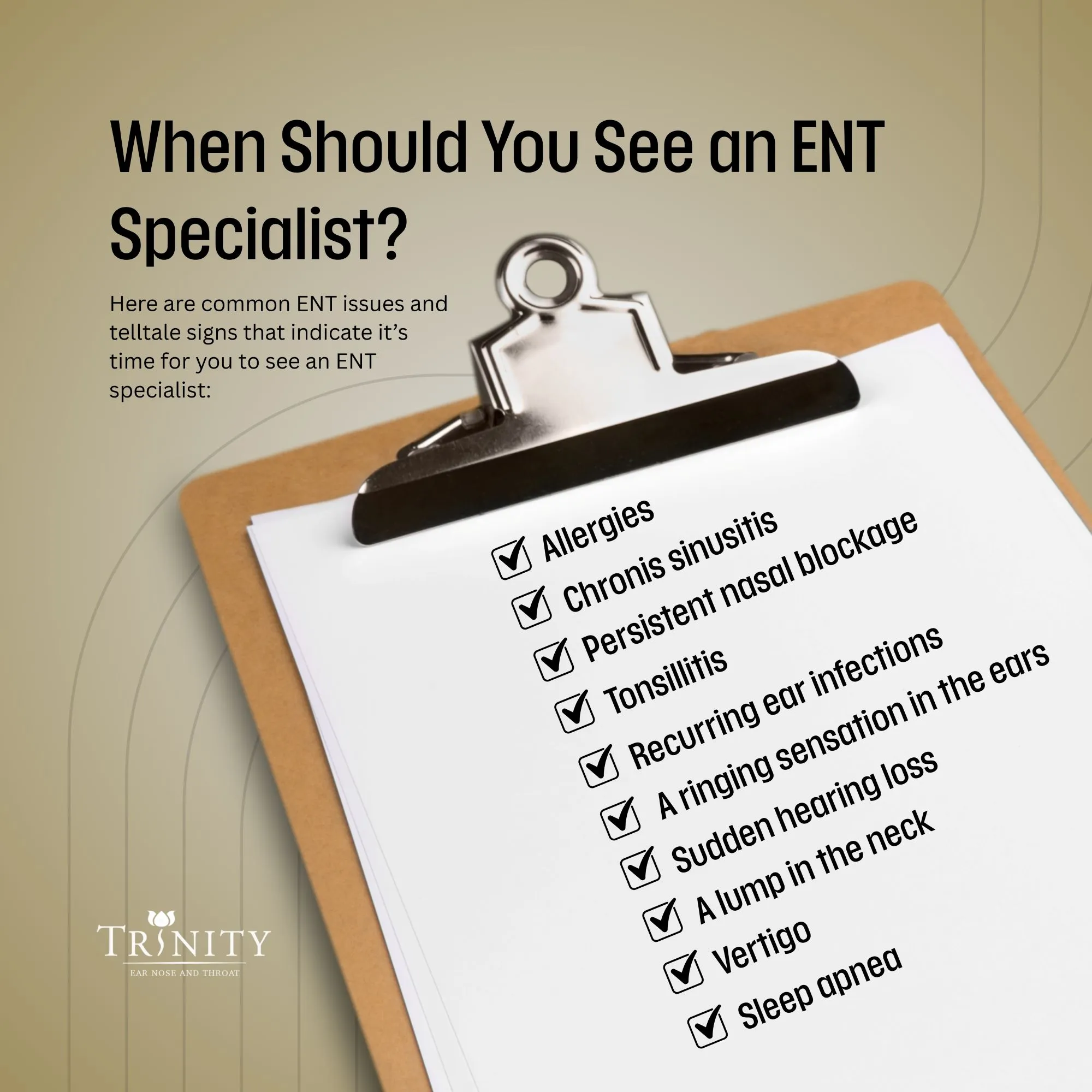 Understanding the Role of an ENT Specialist: When to See One