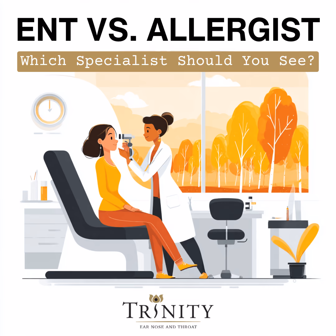 ENT vs. Allergist: Which Specialist Should You See?