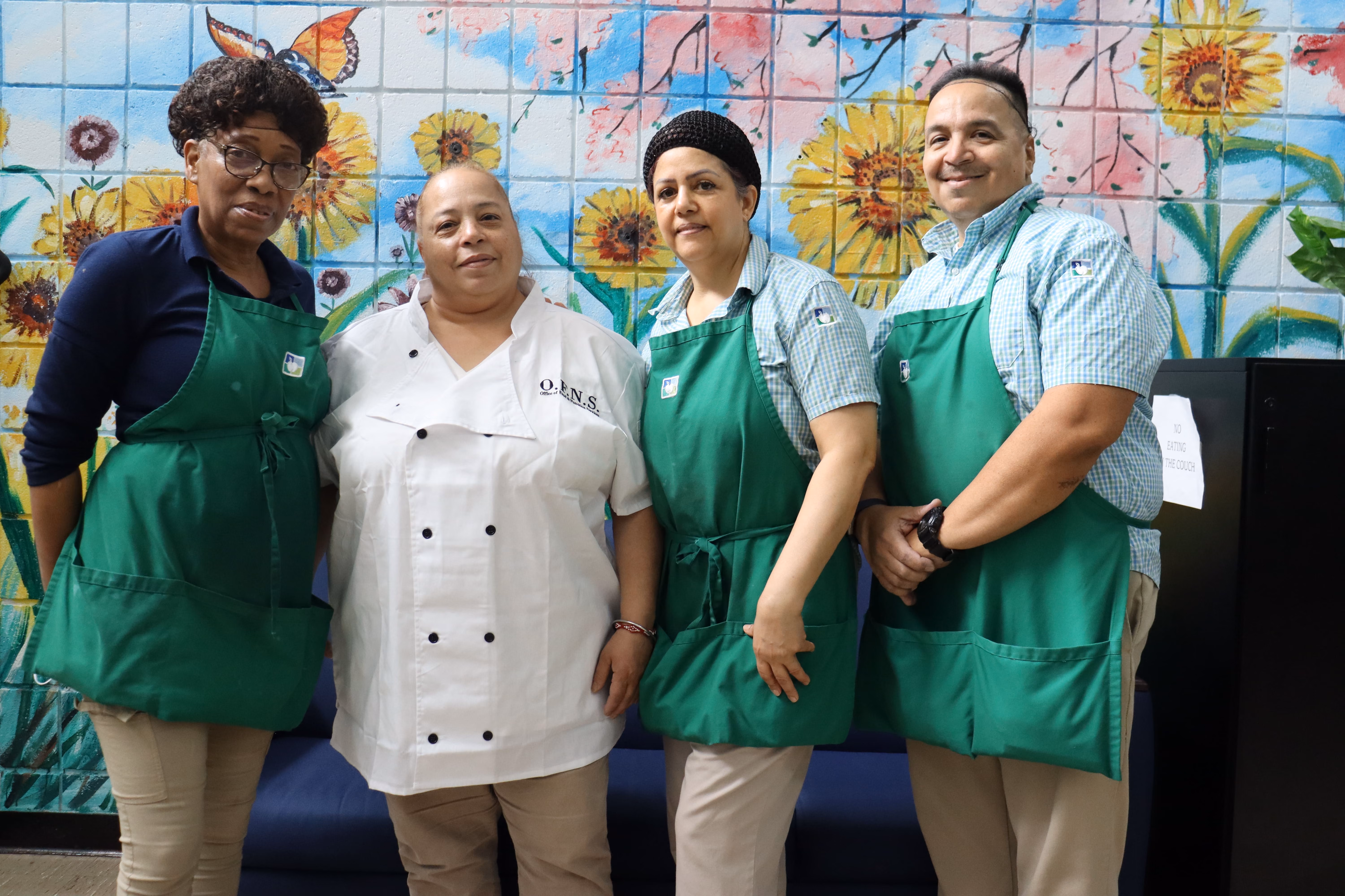 Kitchen staff photo