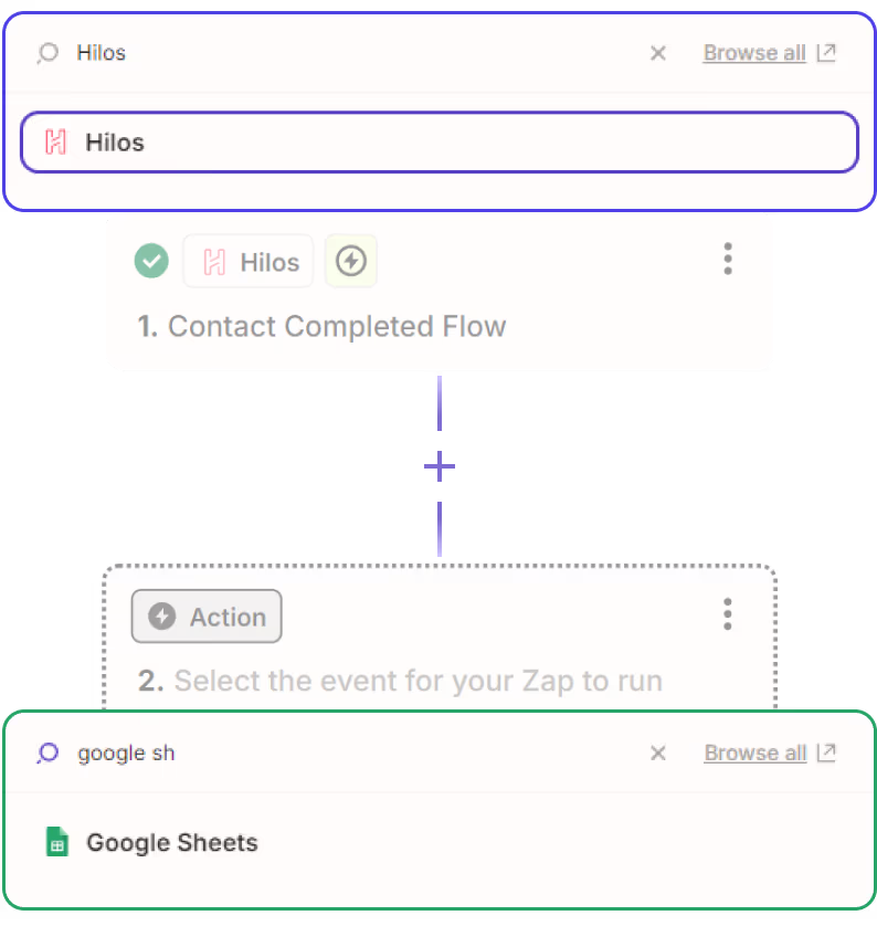 Zapier step 1
