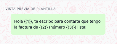 vista previa plantilla whatsapp ejemplo 2