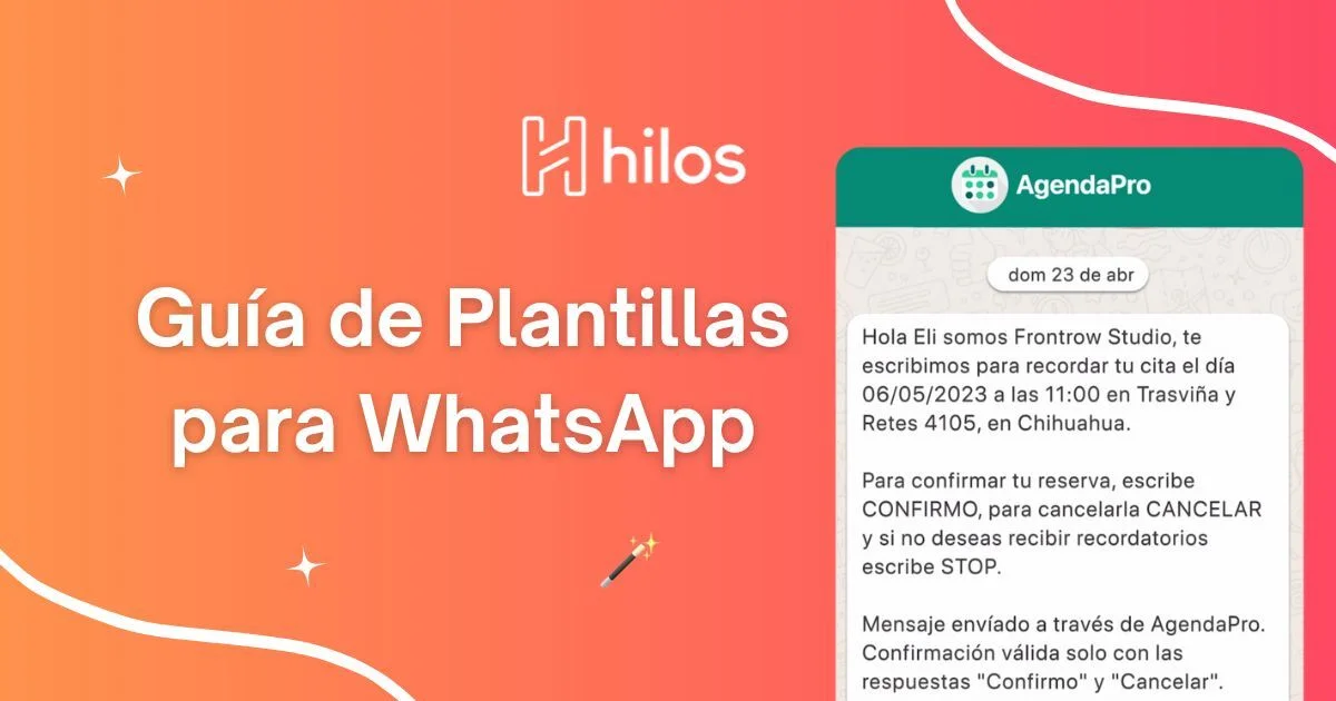 Guía de Plantillas para WhatsApp