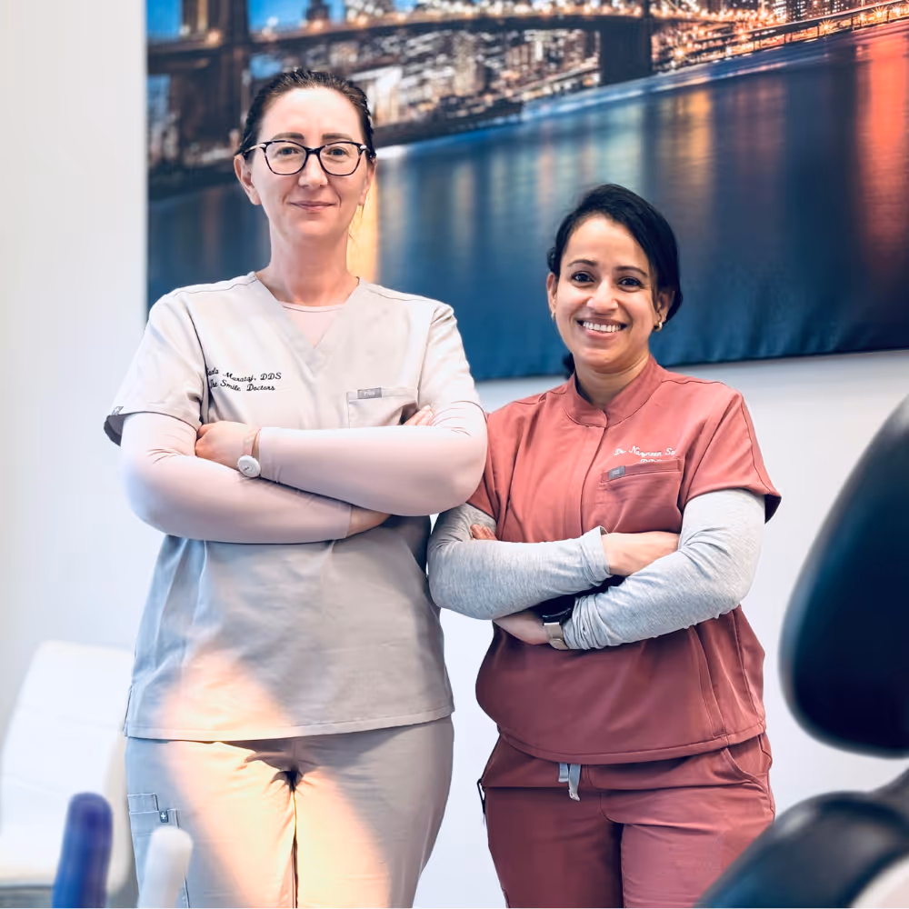 Dr. Nazneen and Dr. Suela, The Smile Doctors