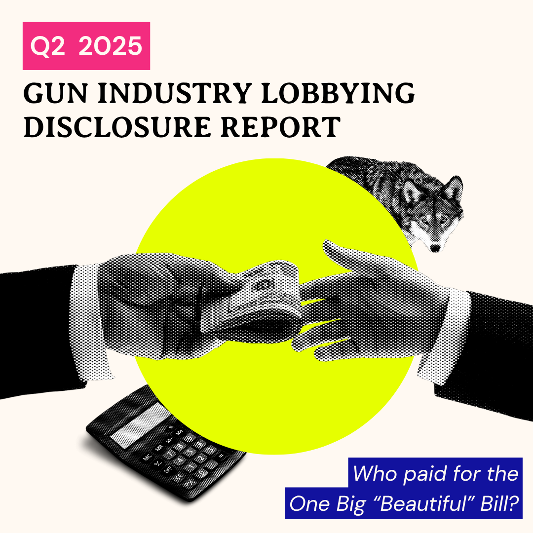 gun industry lobbying report cover image