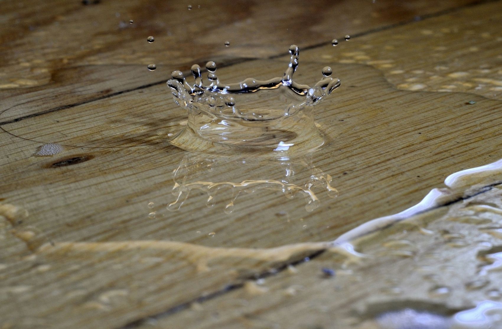 Water Damage on Floor