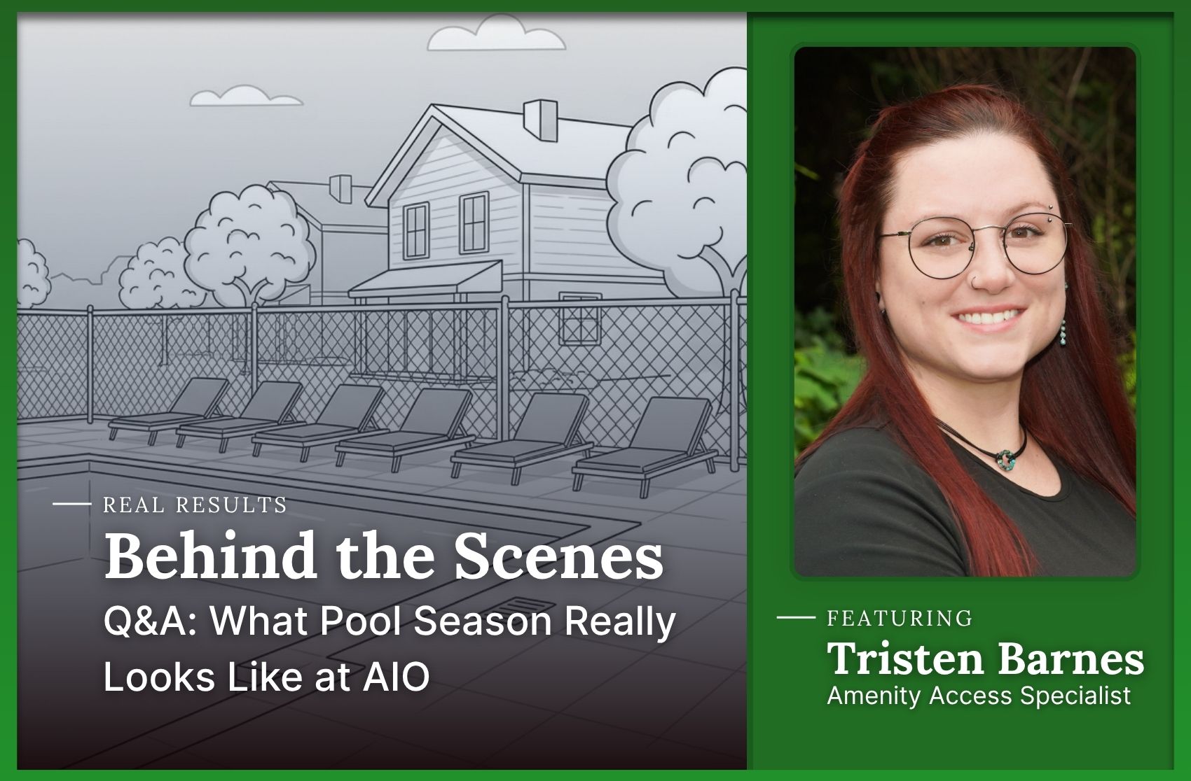 Behind the Scenes Q&A: What Pool Season Really Looks Like at AIO Article Link