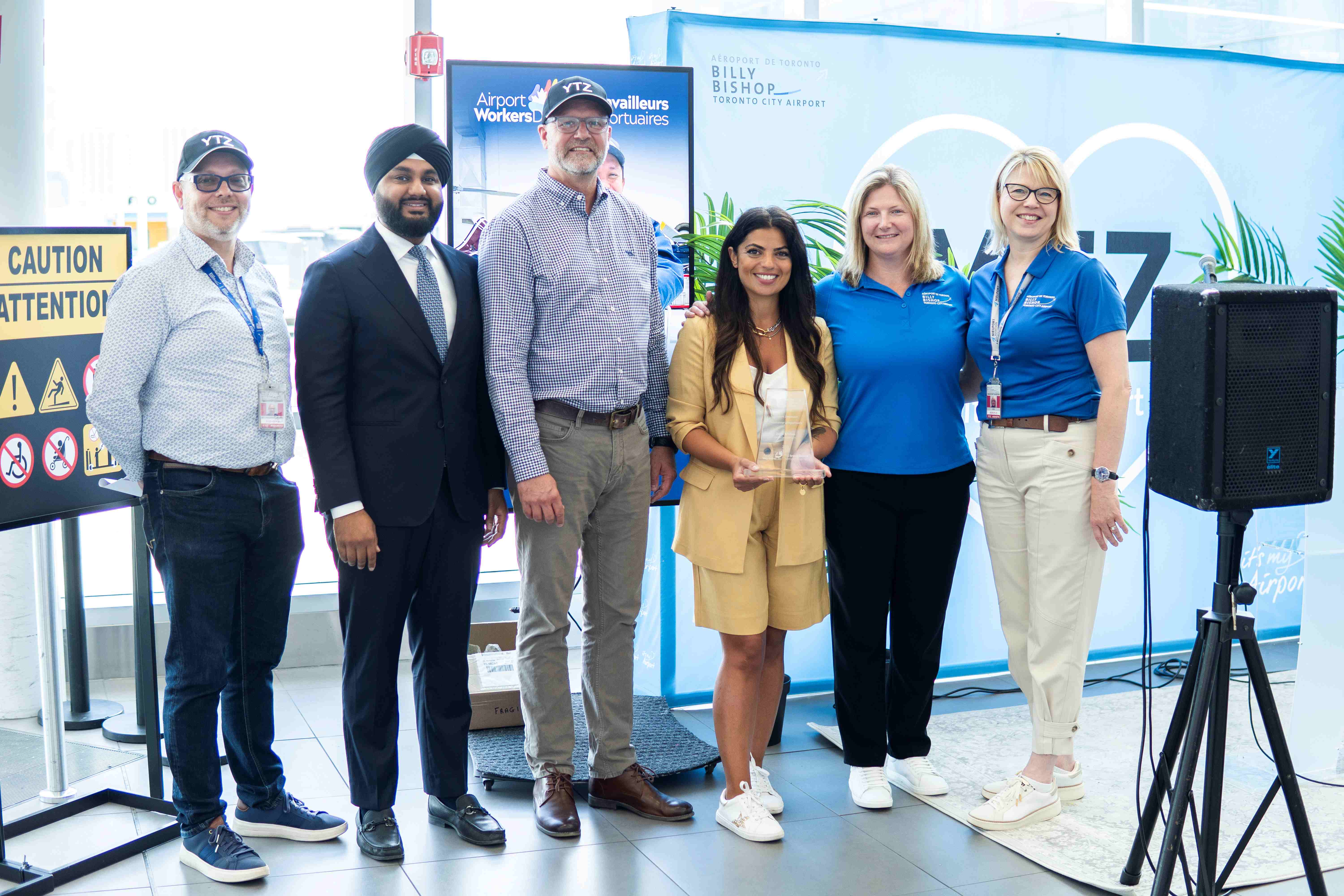Billy Bishop Toronto City Airport celebrates National Airport Workers Day