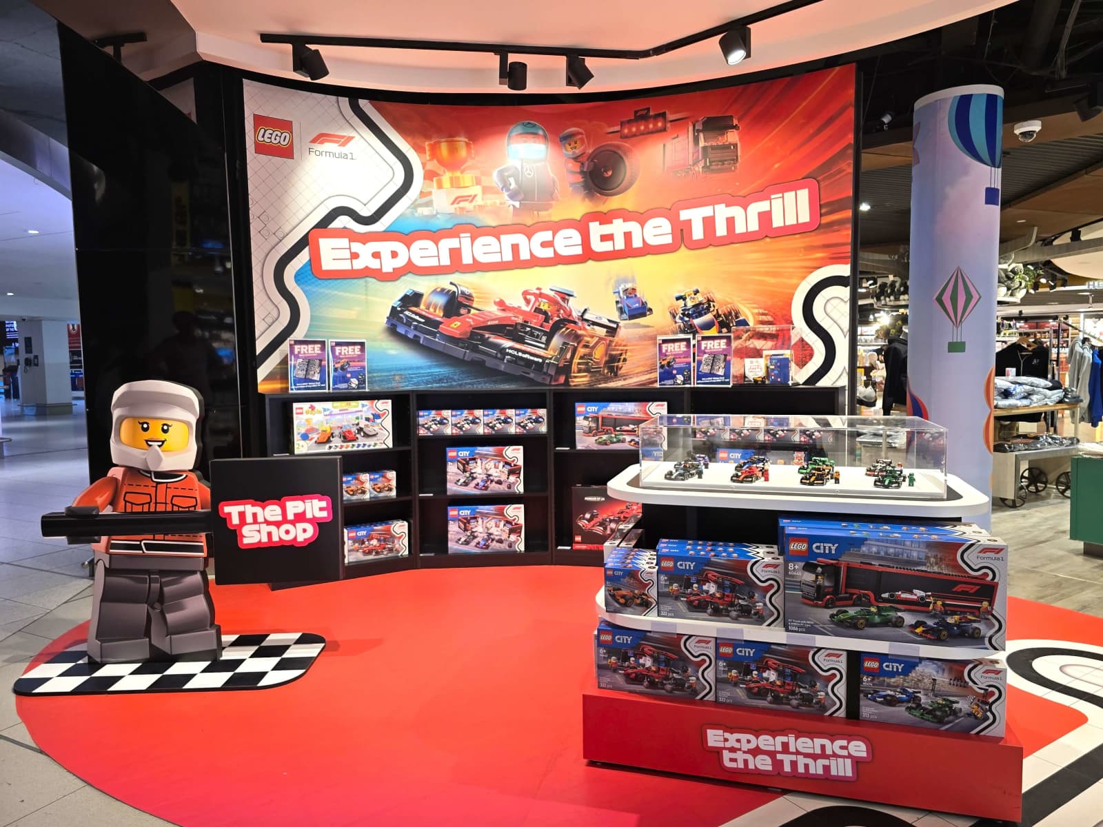  The LEGO Group has introduced a vibrant new collection of LEGO® F1® sets, along with exclusive travel retail activities that will enhance the journey for F1® and LEGO® fans