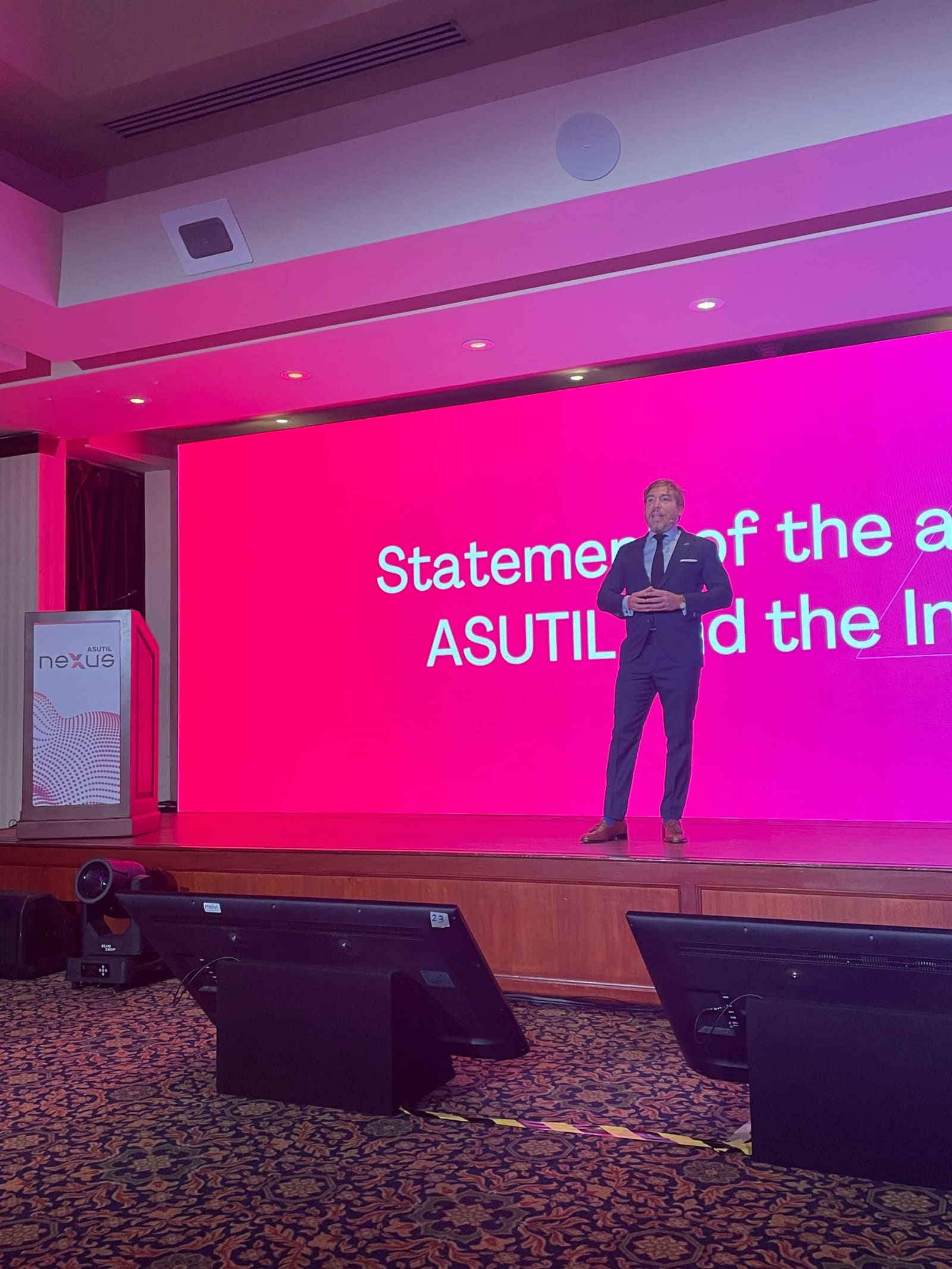 ASUTIL Conference opens with address by Lagardère TR CEO Dag Rasmussen; all eyes on Lima Airport opening