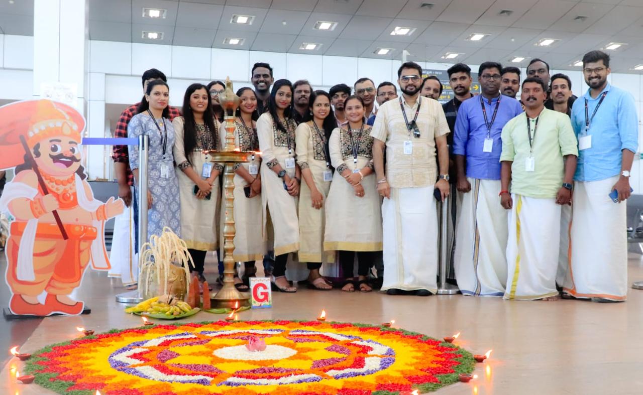 Ospree Duty Free celebrates the Spirit of Onam at Thiruvananthapuram Airport