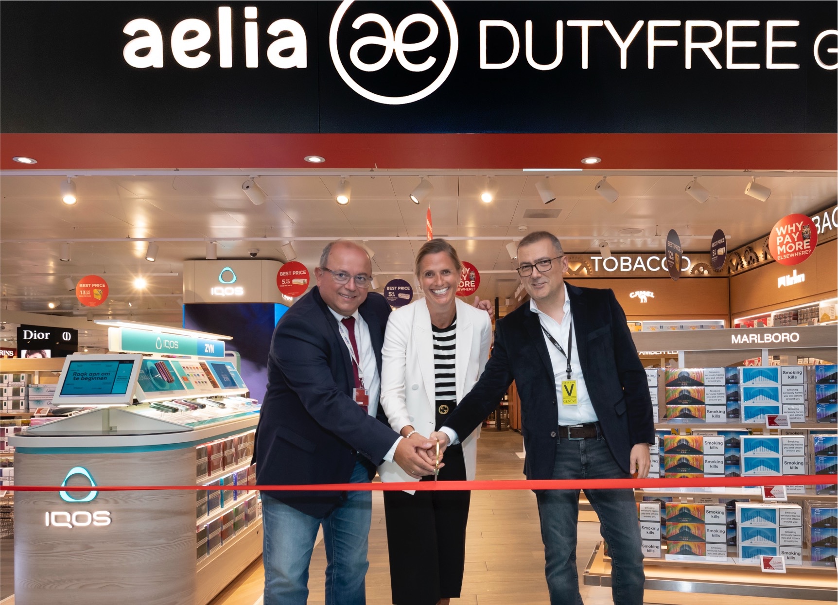 Lagardère Travel Retail and PMI Global Travel Retail launch flagship multi-category solution at Geneva Airport