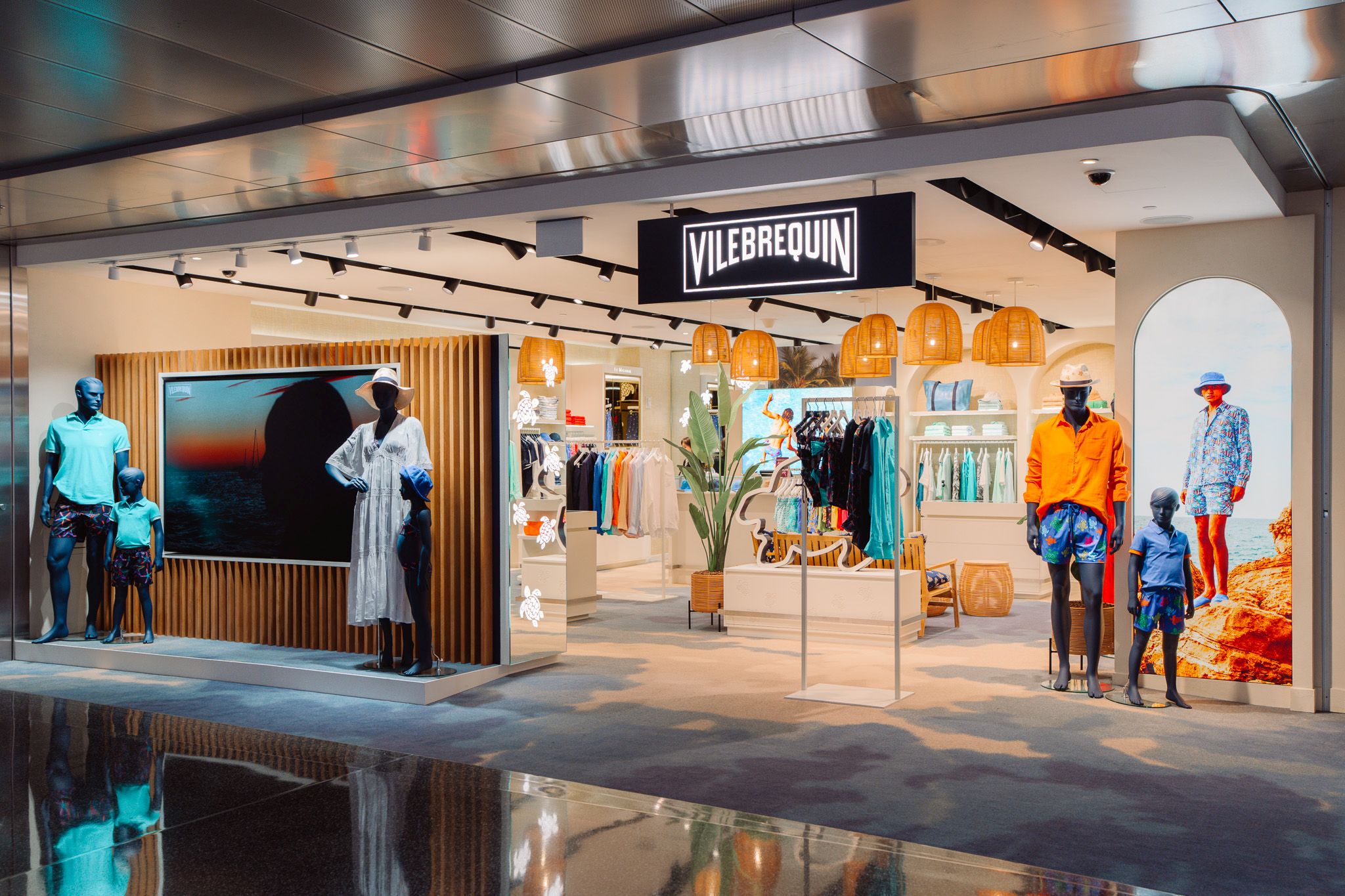Qatar Duty Free welcomes French Swimwear brand Vilebrequin to Hamad International Airport